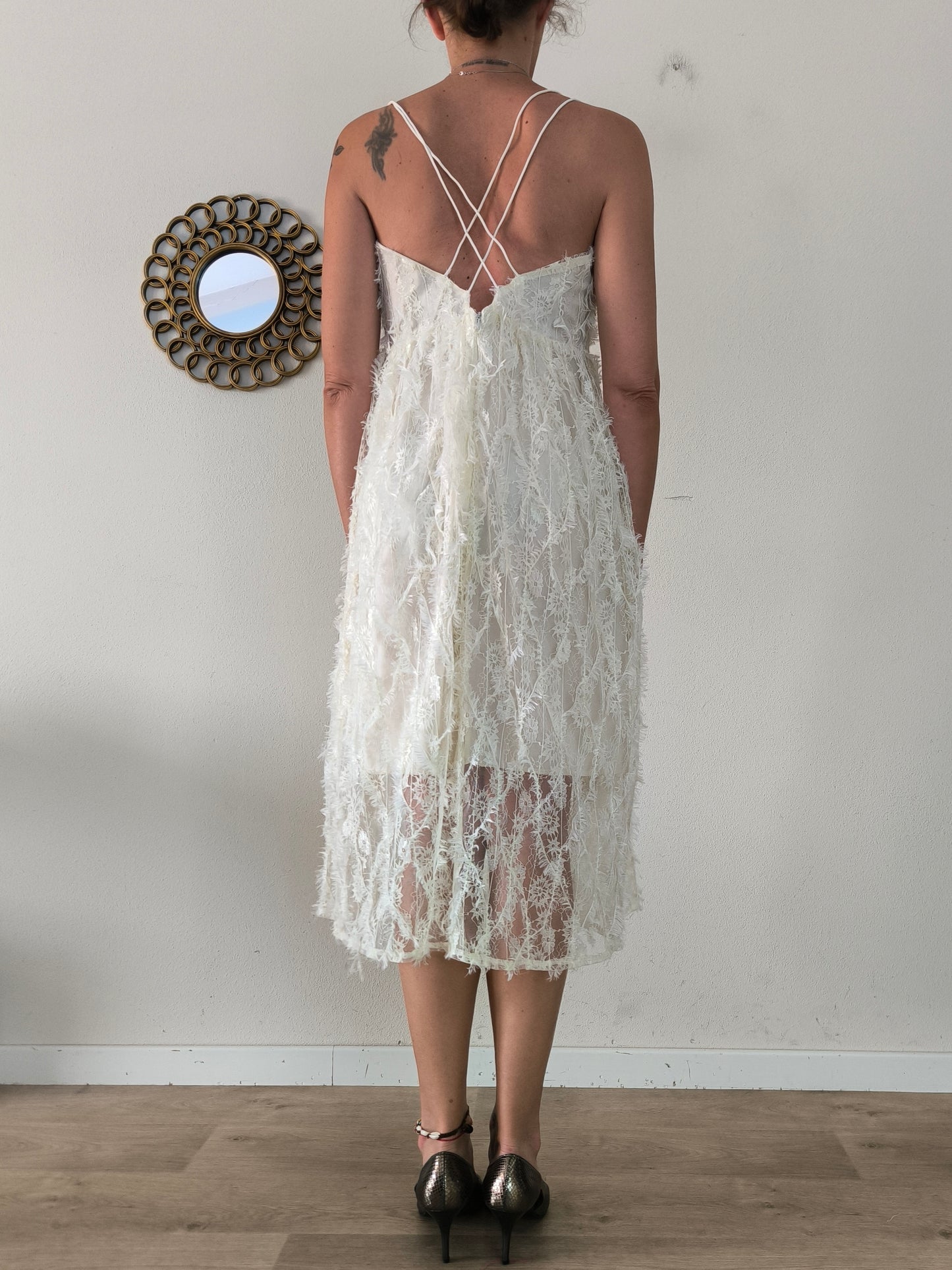 Abito elegante bianco