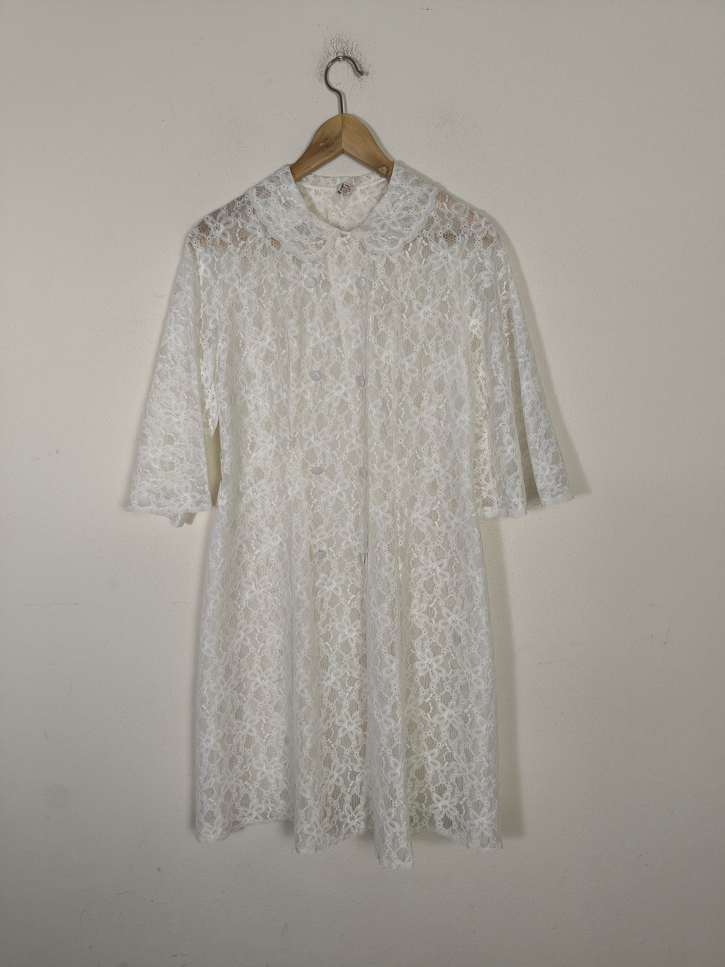 Vestaglina in pizzo anni 60