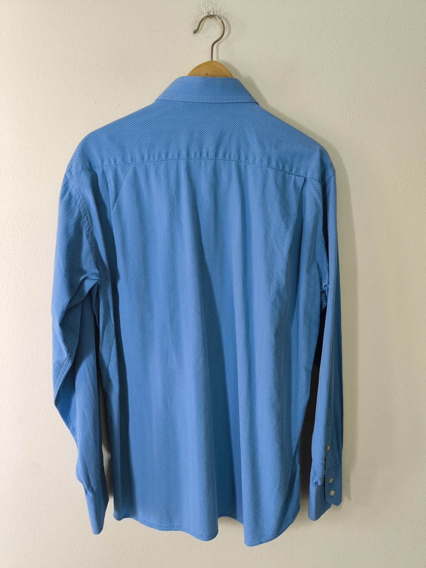 Ungaro camicia azzurra maschile/unisex