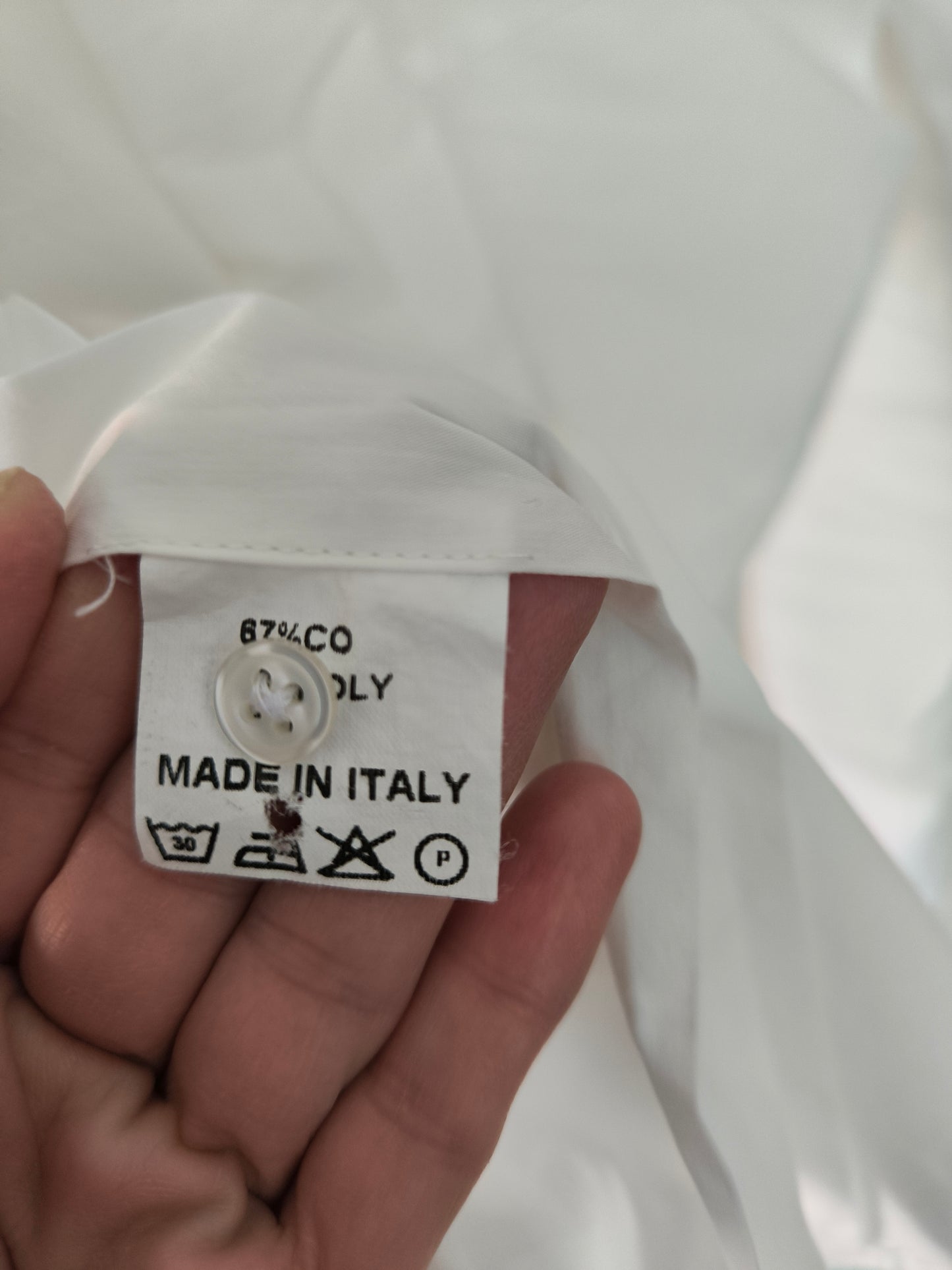 Camicia bianca Carlo Chionna