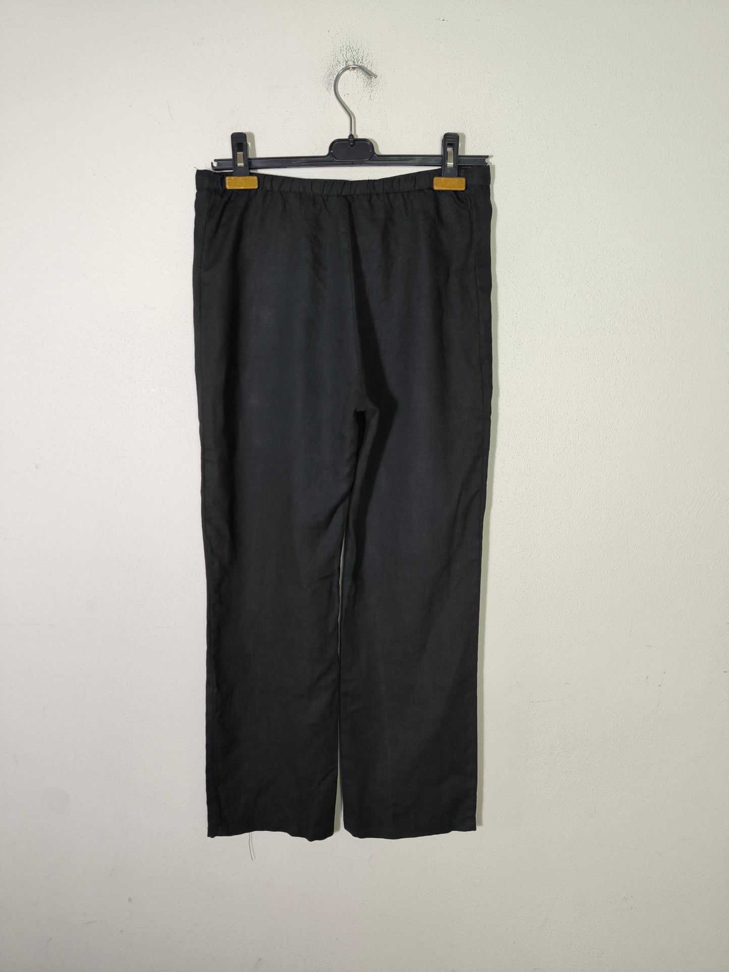 Pantalone in lino nero size S/M