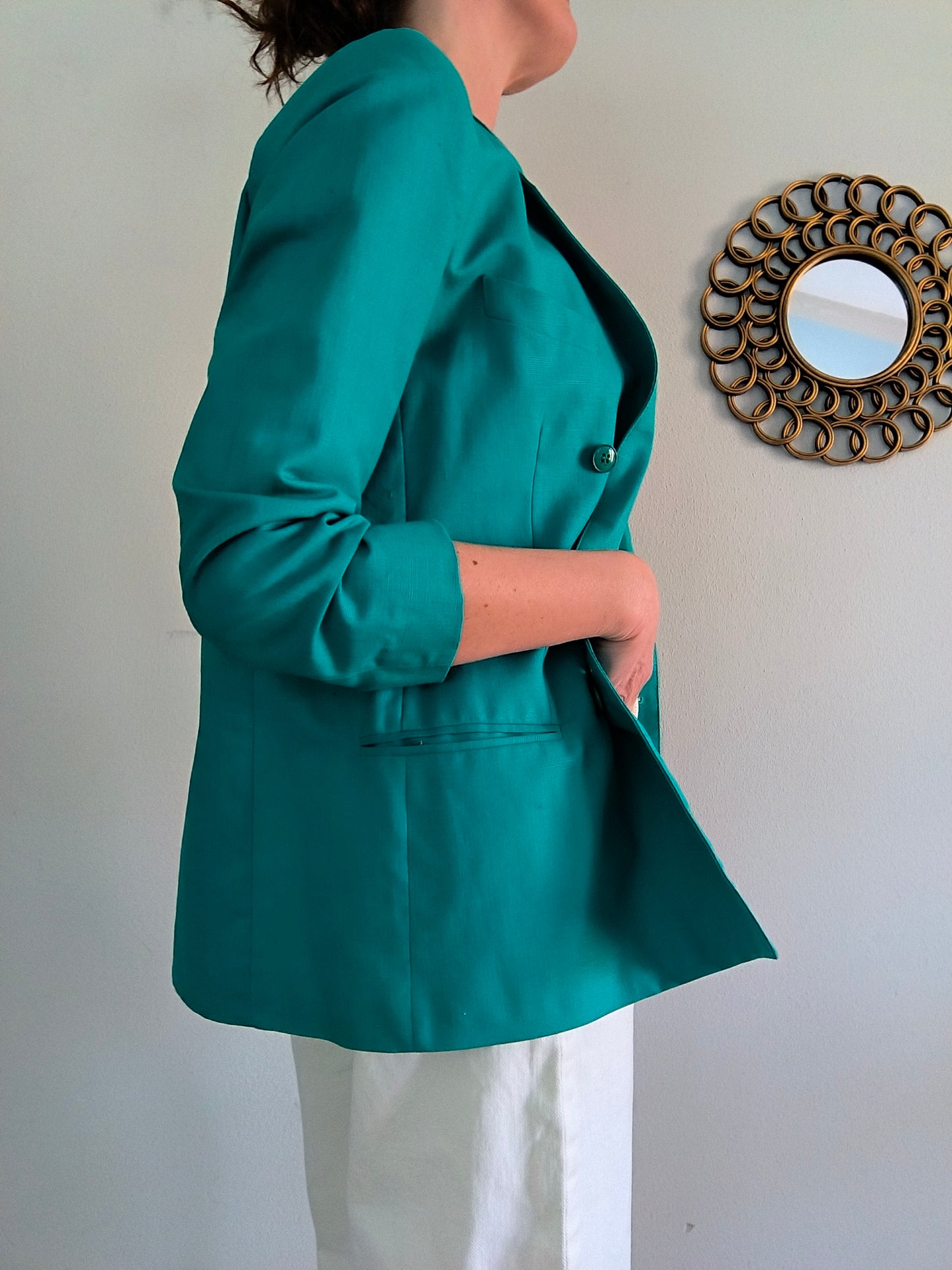 Blazer vintage WaterGate verde mare