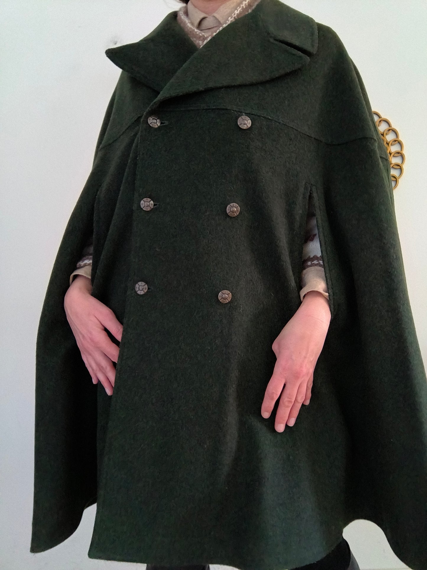FENDI Cappa in loden vintage