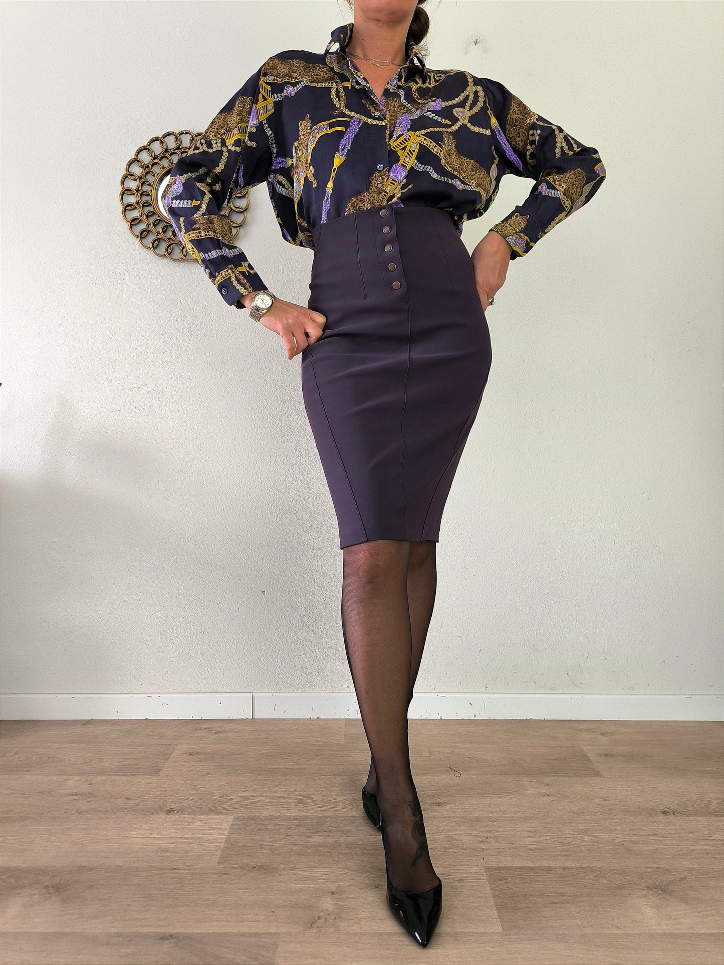 Gonna longuette Pinko elasticizzata tg 44