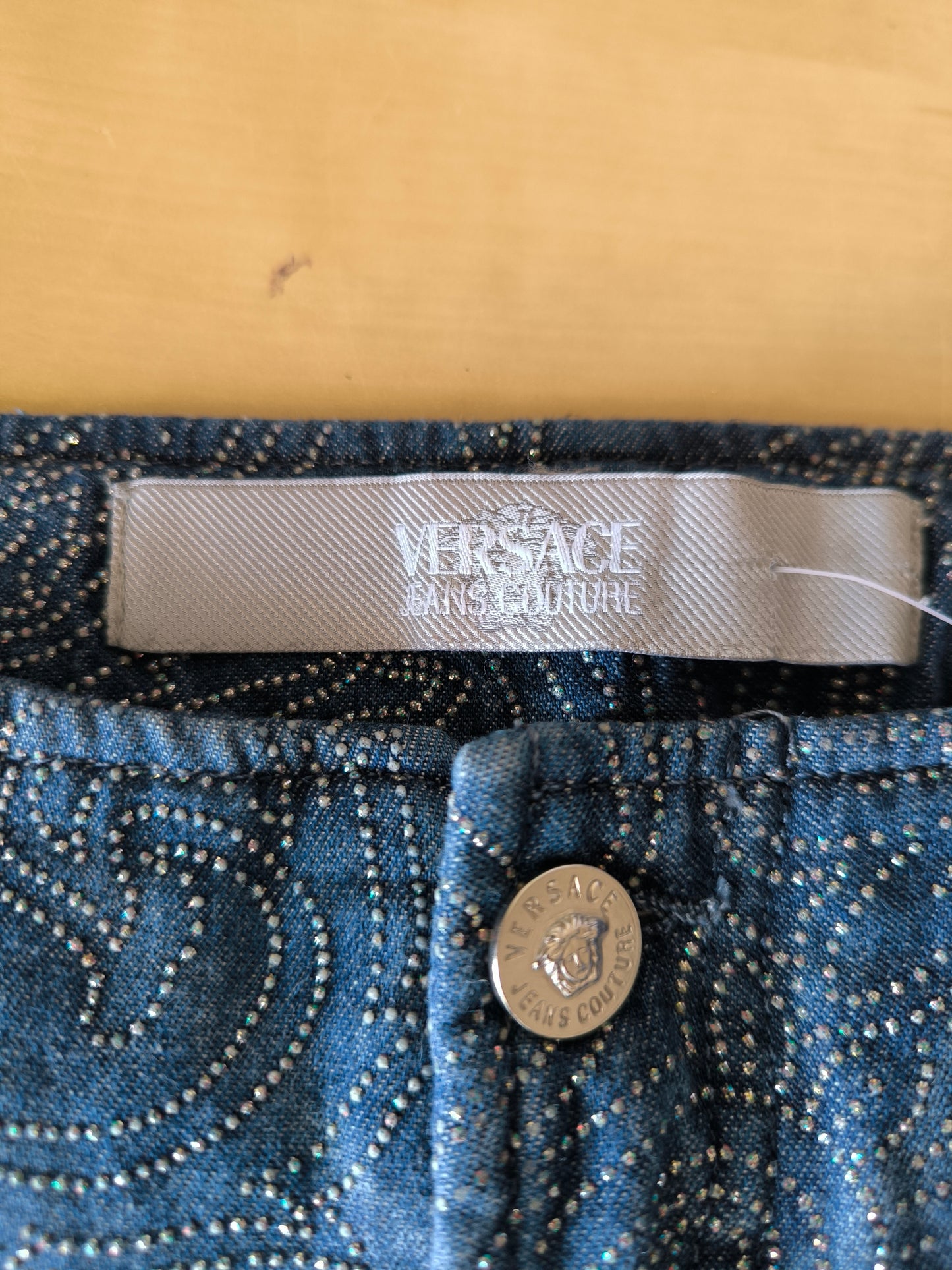 Versace Jeans con brillantini tg 26/40