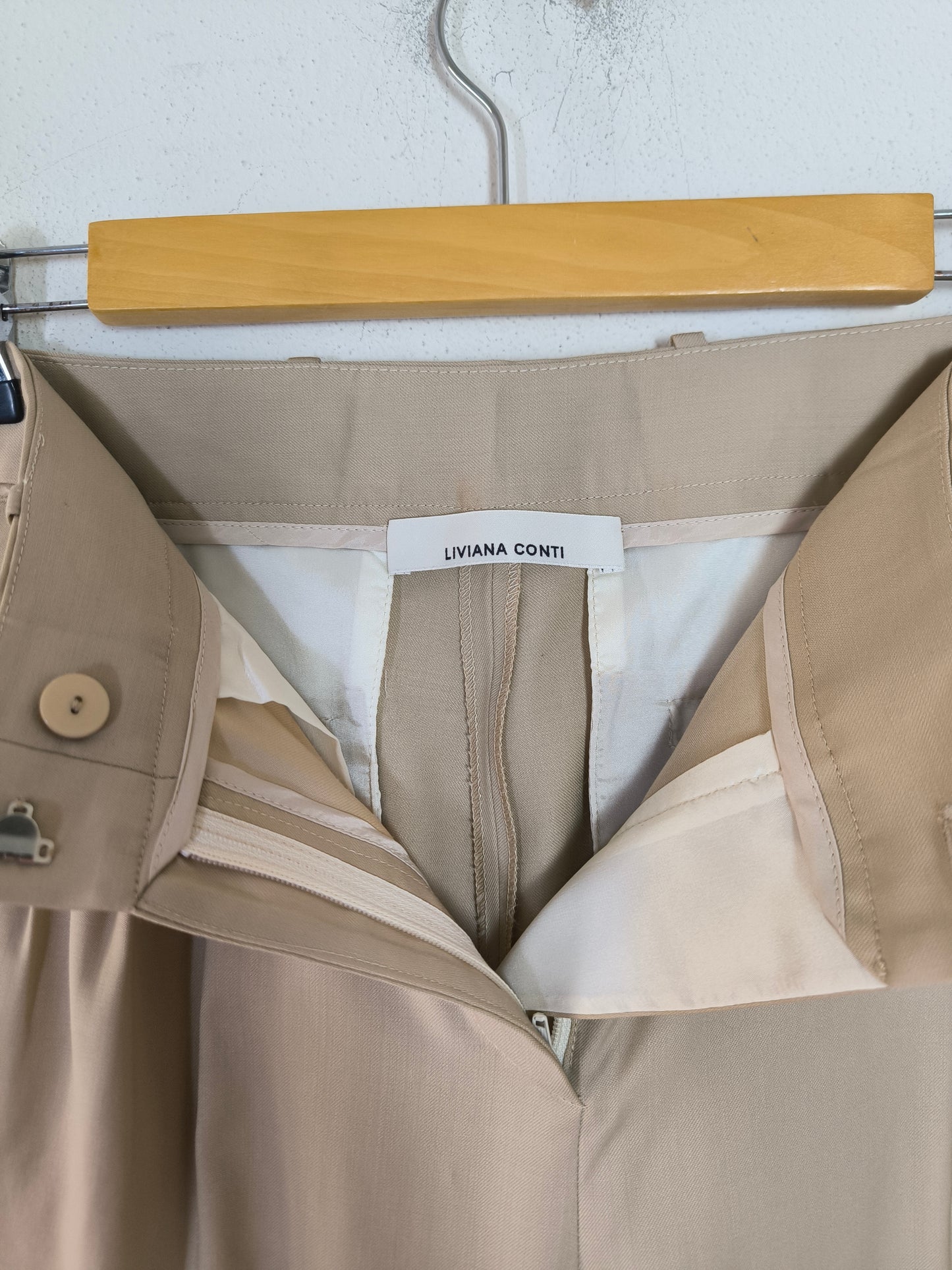 Pantalone Liviana Conti fresco lana tg 44