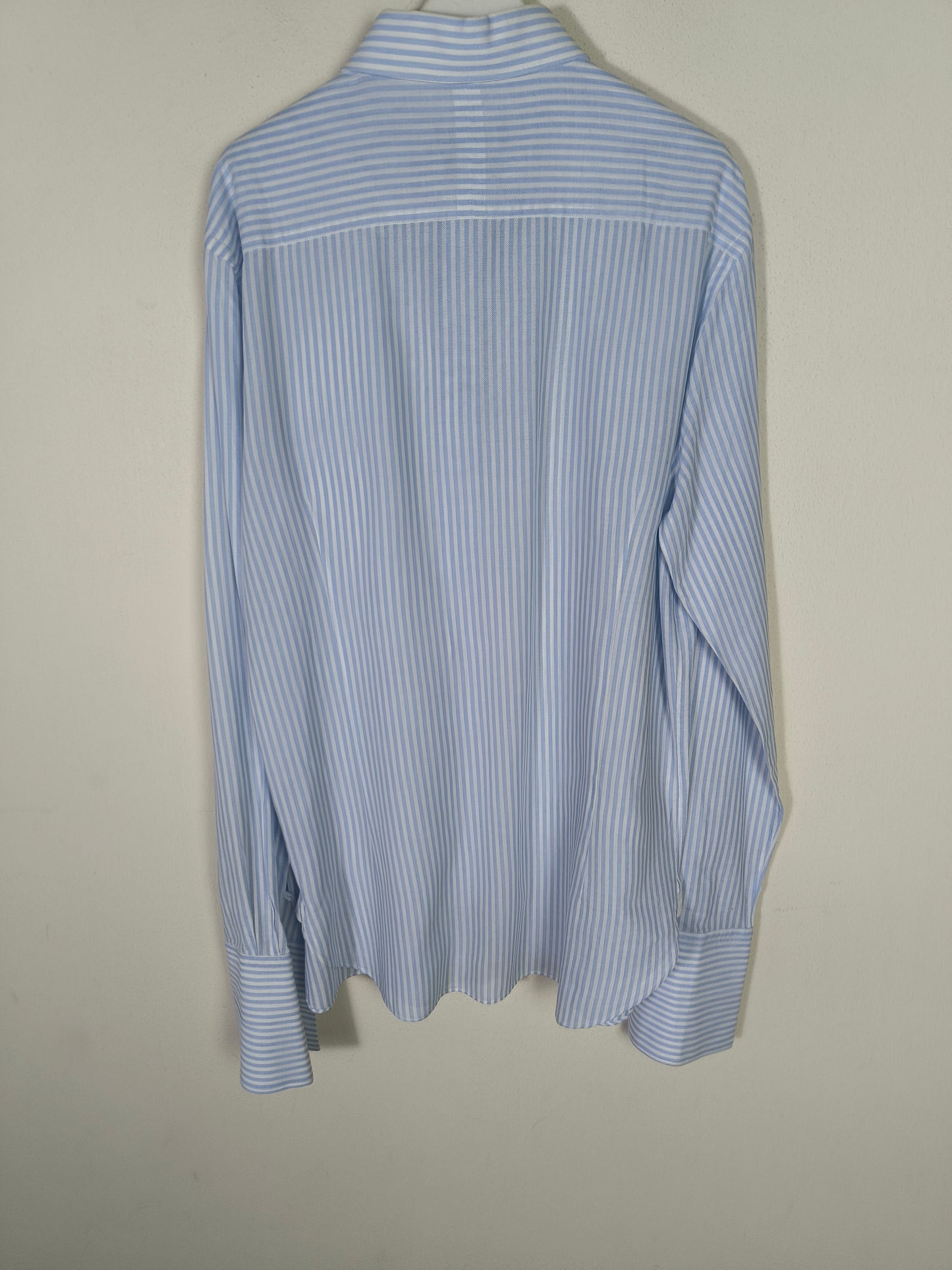 Camicia rigata in cotone Massimo Dutti