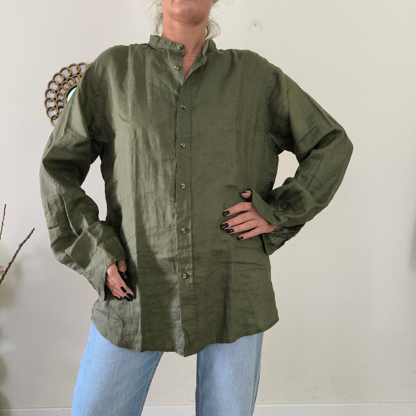 Camicia Trez puro lino XXL