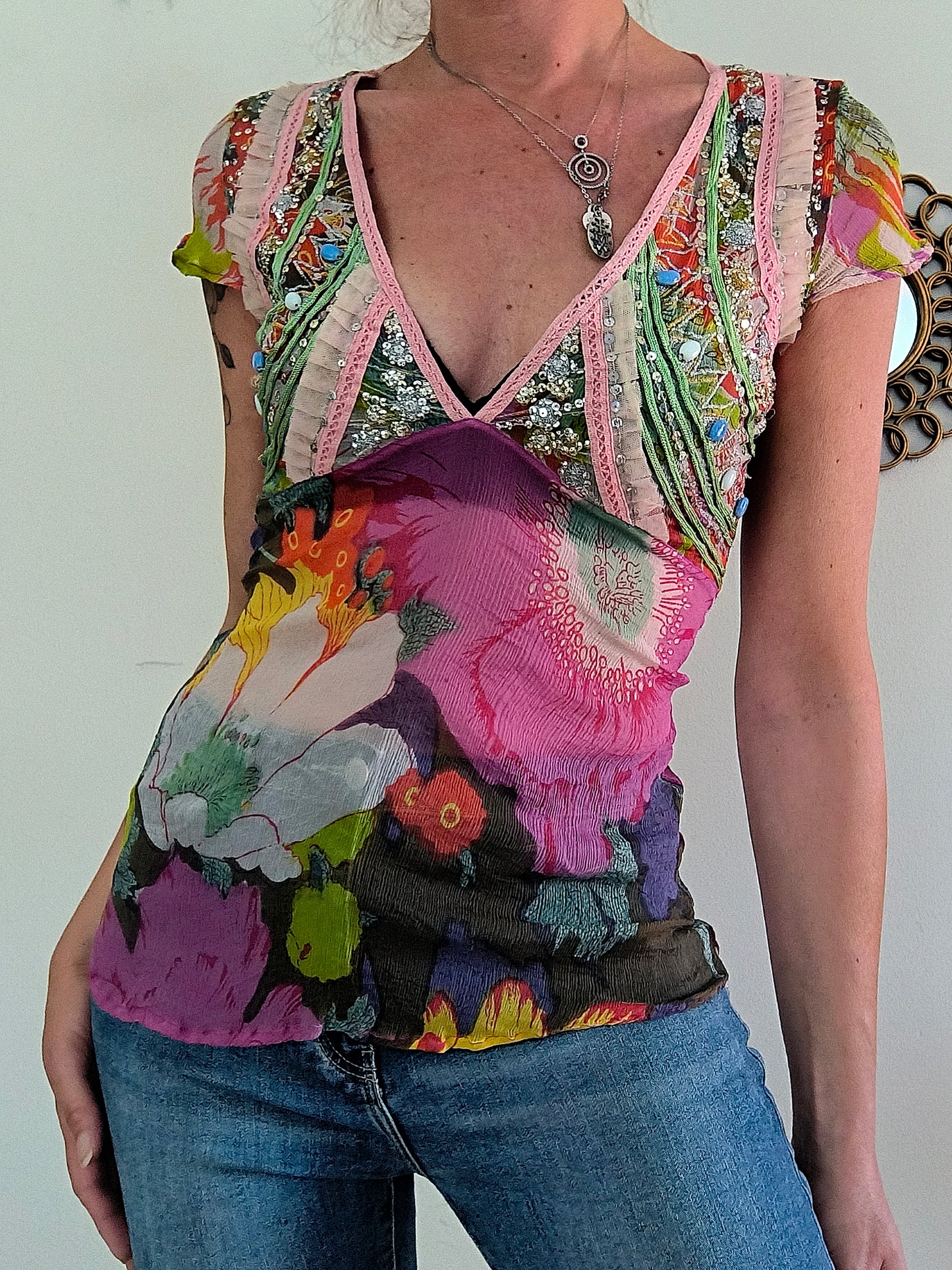 Top in seta Antik Batik