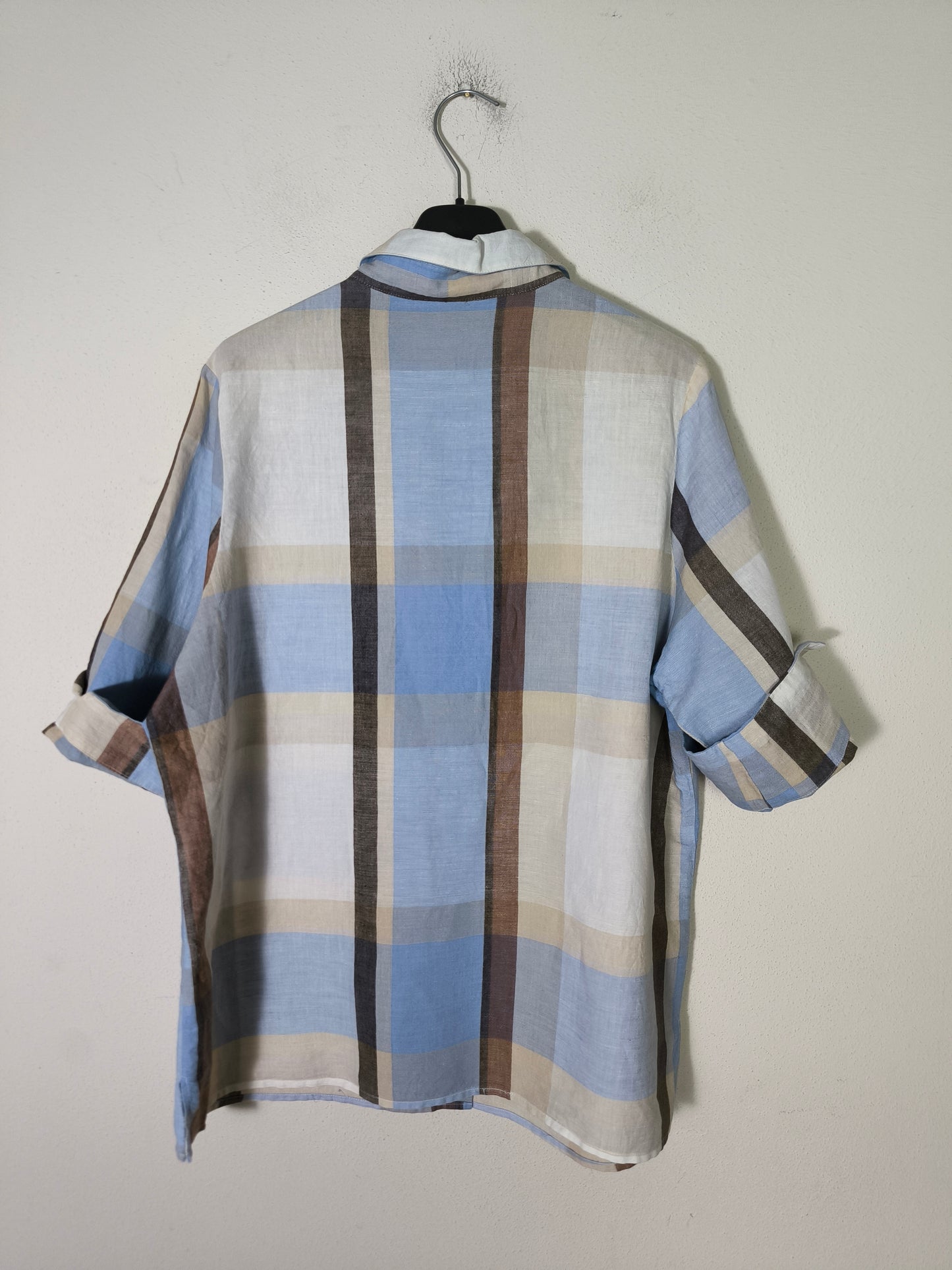 Camicia in cotone a quadri