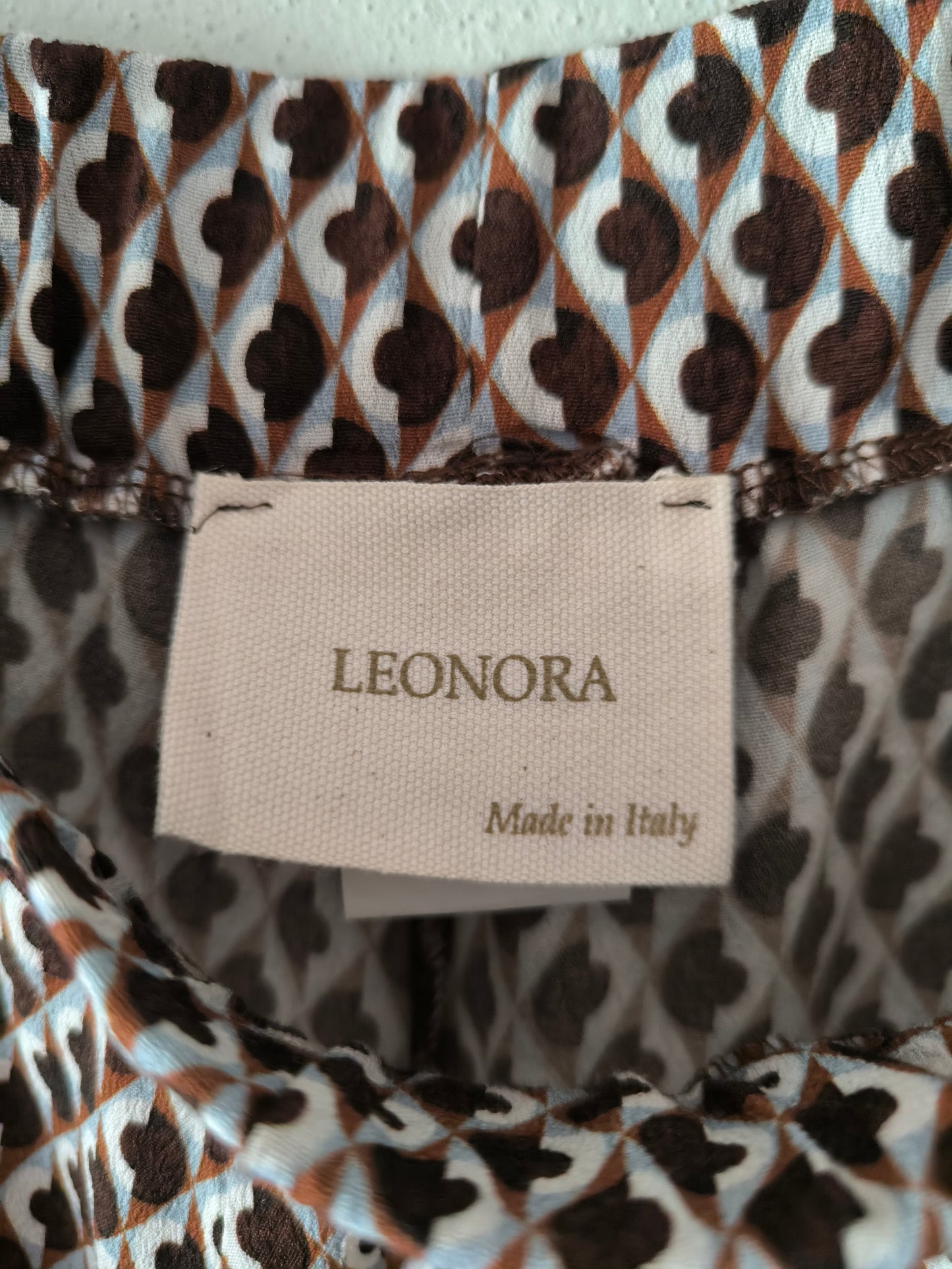 Leonora pantalone fantasia in viscosa