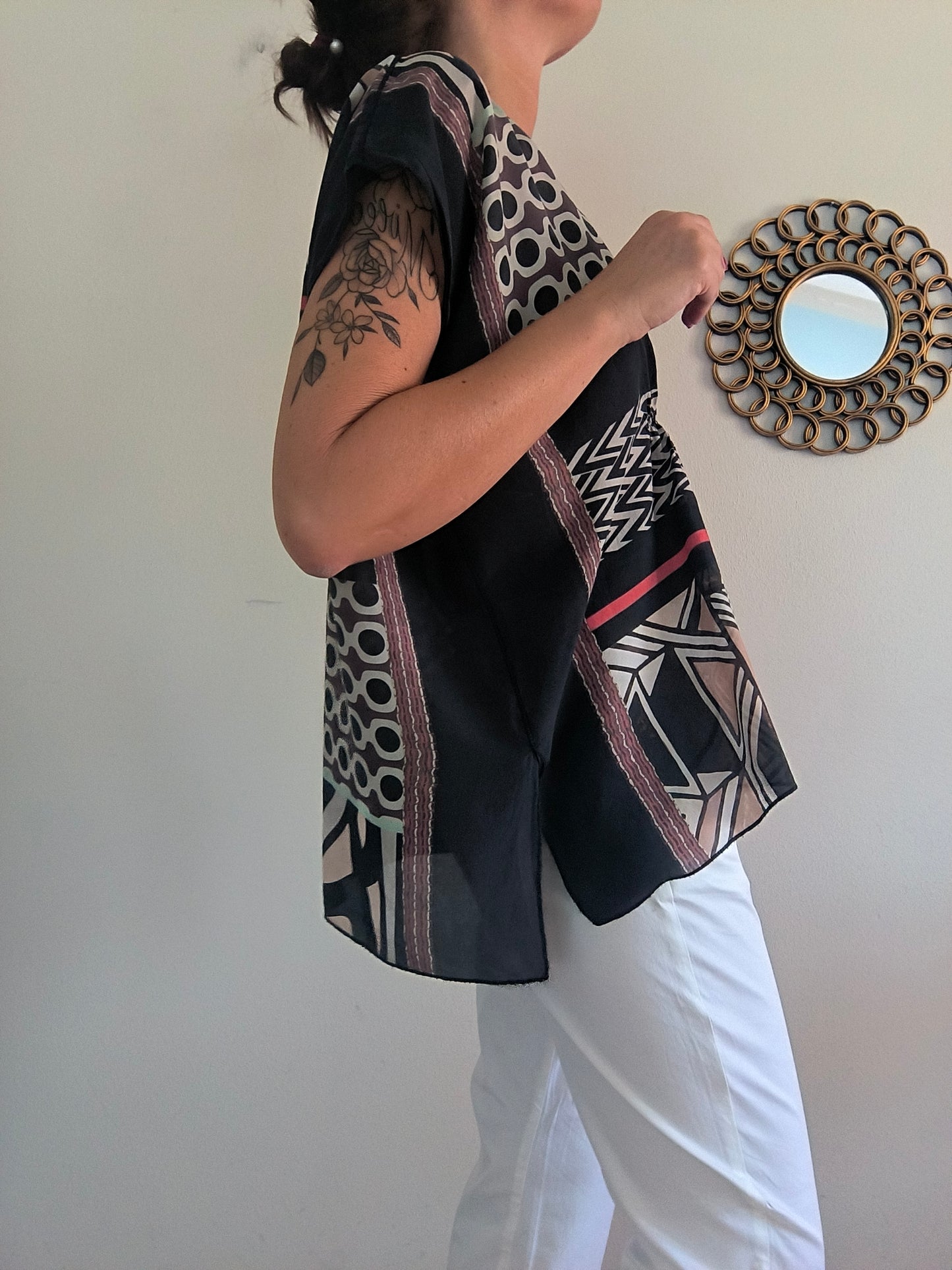 Blusa pura seta Maliparmi tg u
