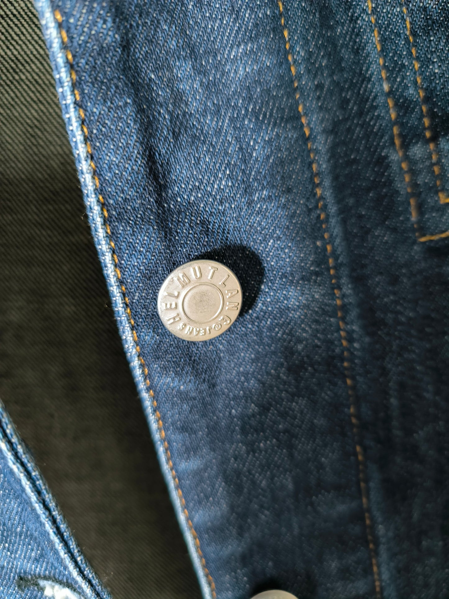 Giubbino in denim Helmut Lang tg S