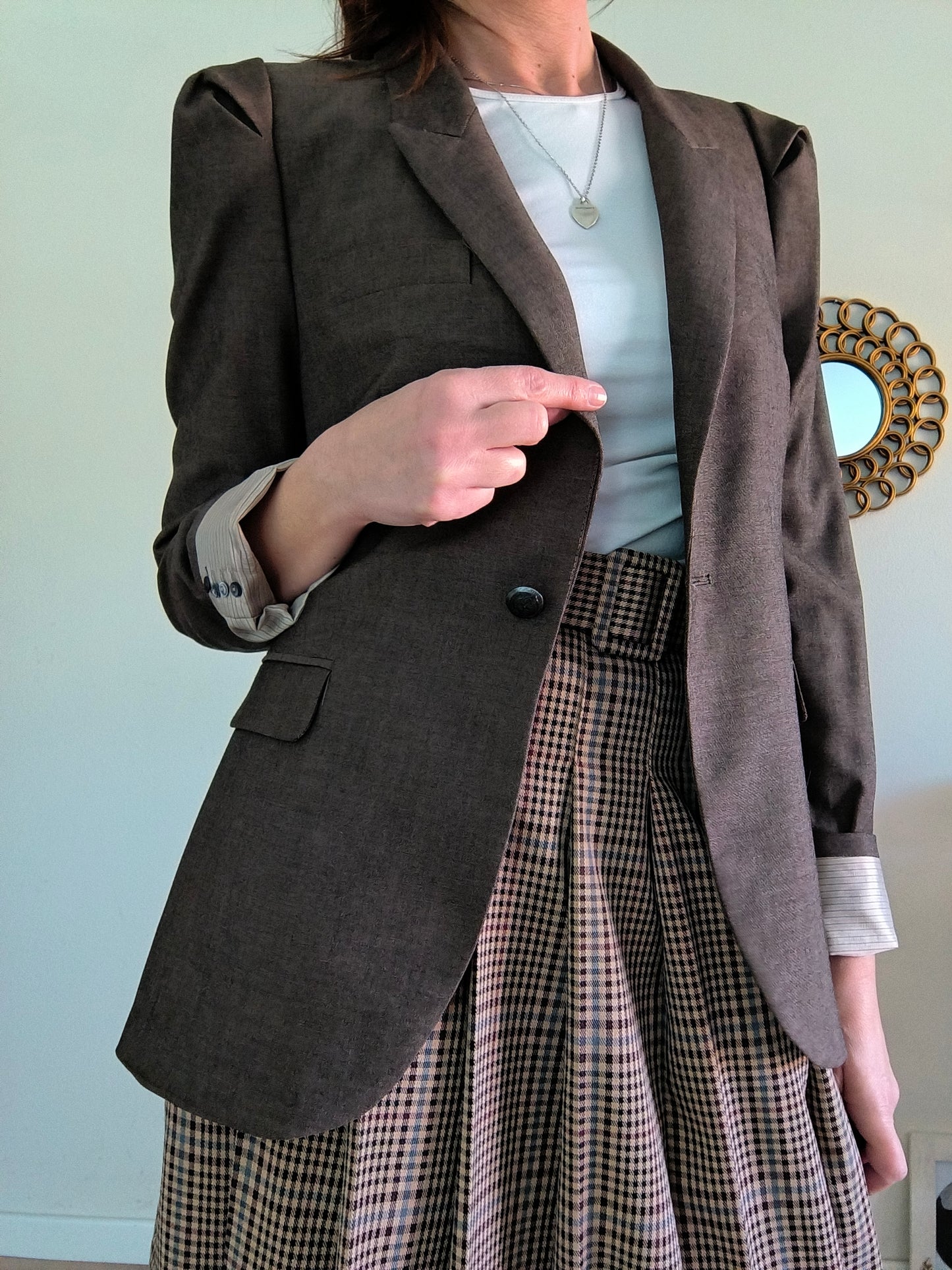 Blazer primaverile marrone tg M