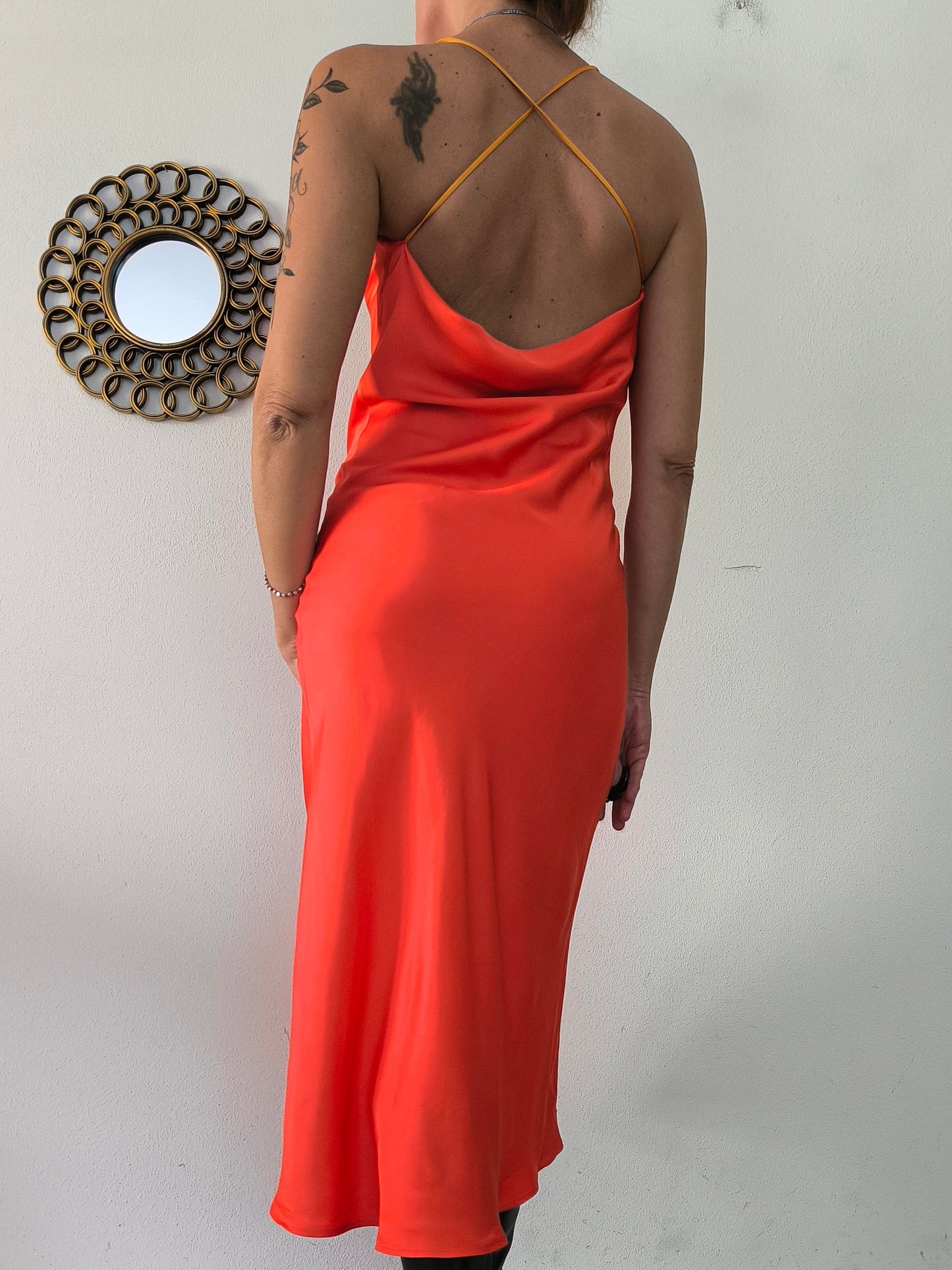 Slip dress Vicolo arancione