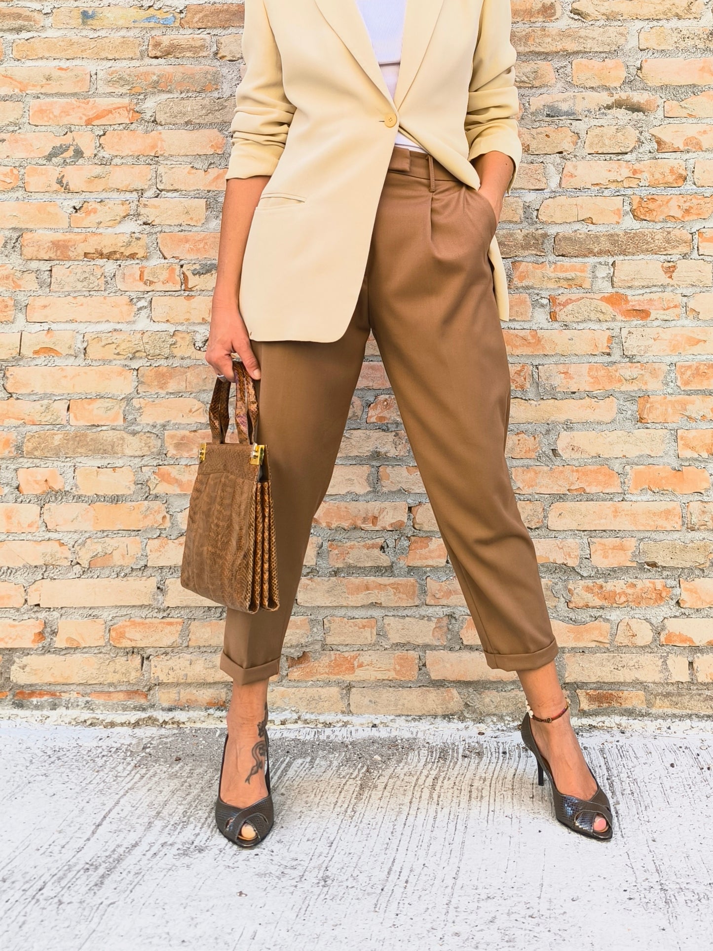 Pantalone Imperial cammello tg S
