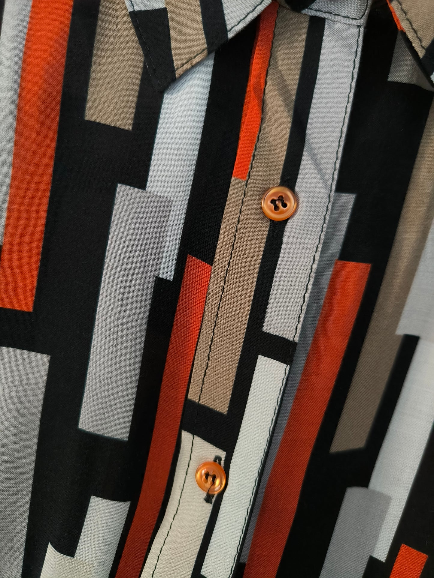 Camicetta fantasia geometrica One size