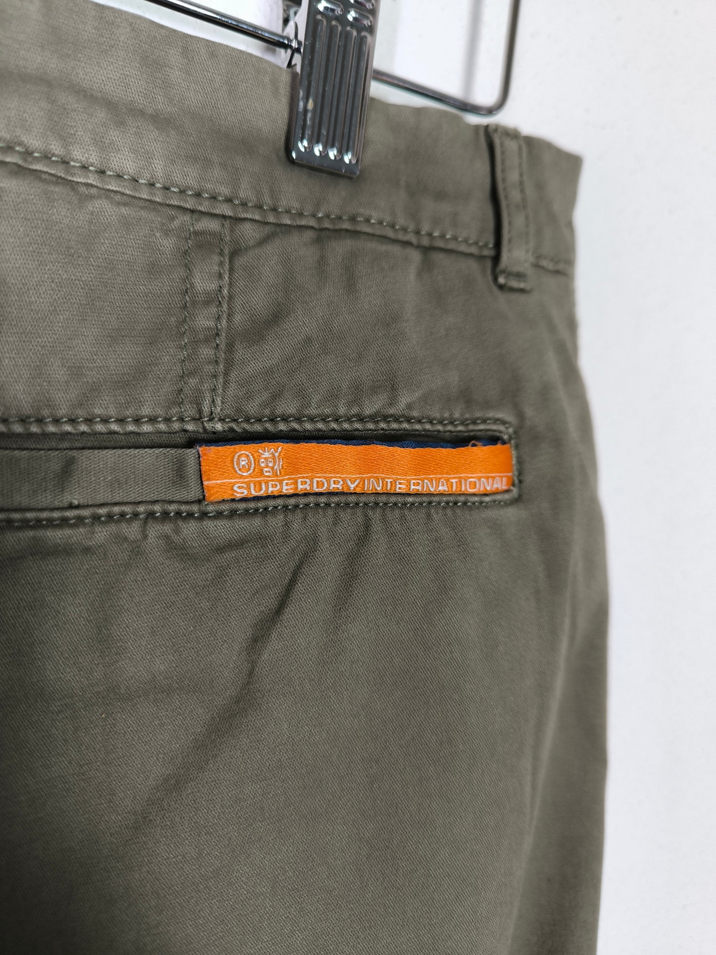 Pantalone kaki Superdry tg M