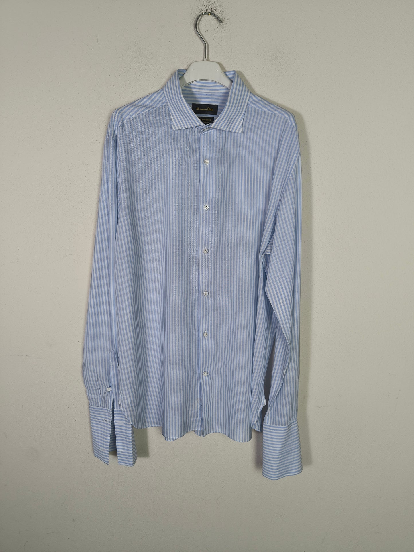 Camicia rigata in cotone Massimo Dutti