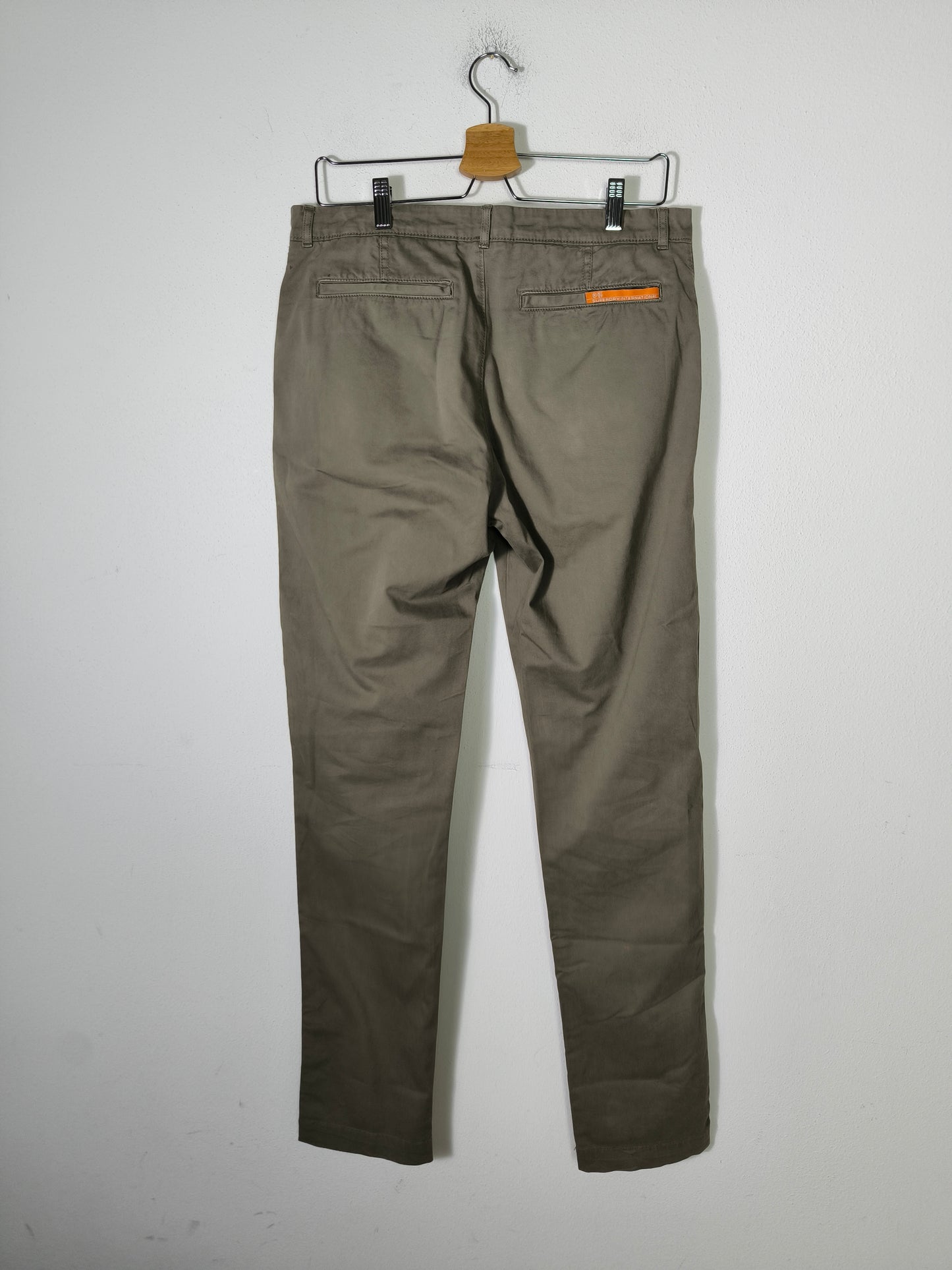 Pantalone kaki Superdry tg M