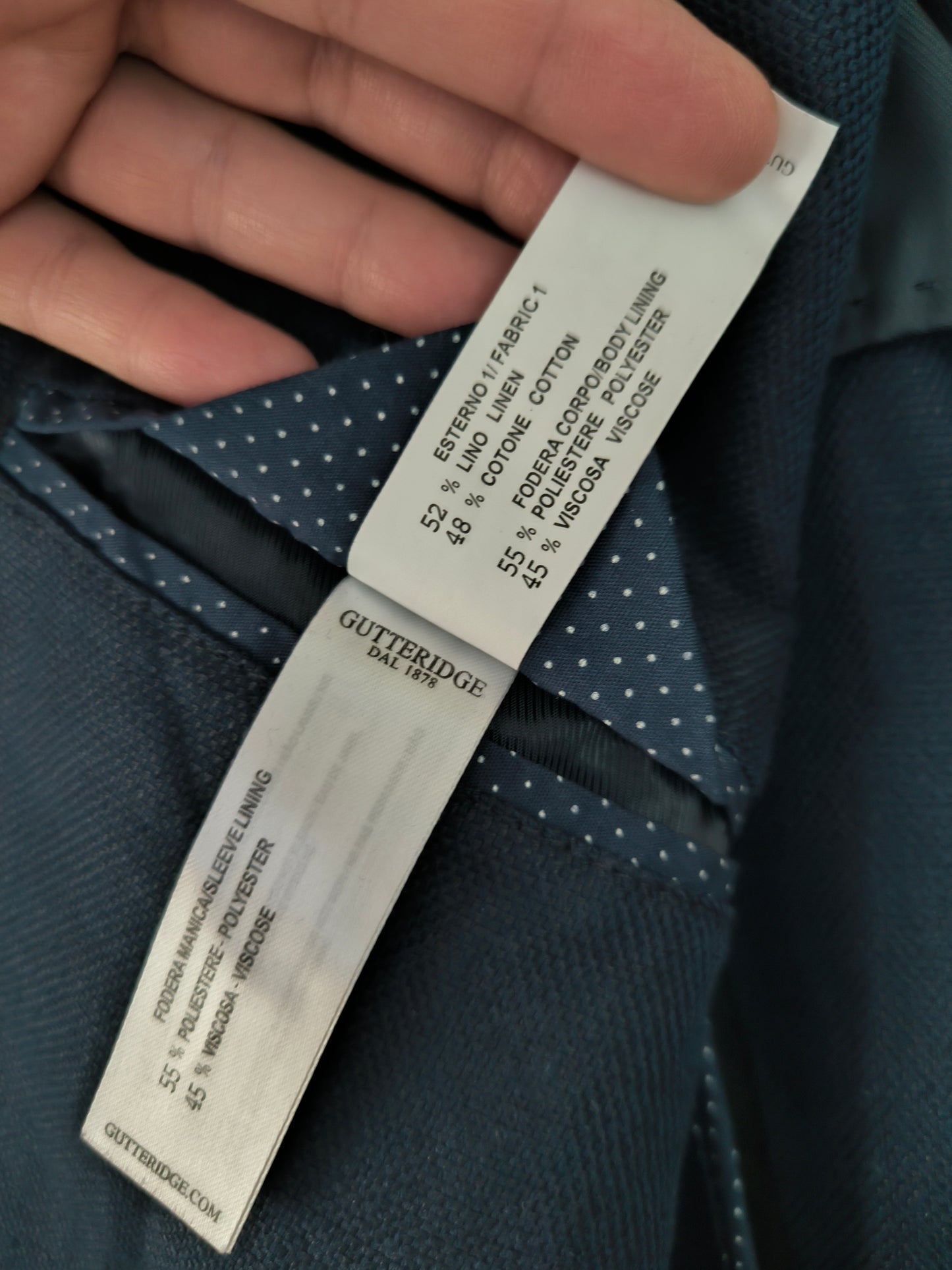 Blazer Gutteridge blu