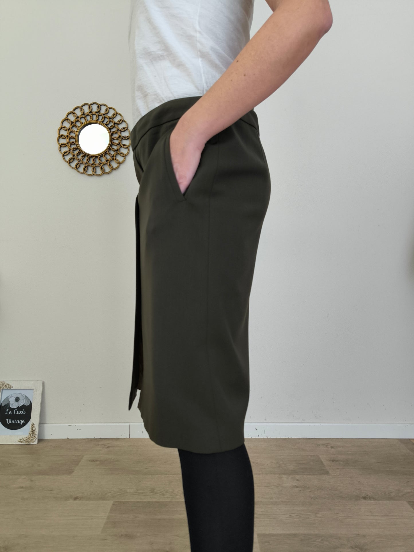 Gonna Intrend Max Mara verde bosco