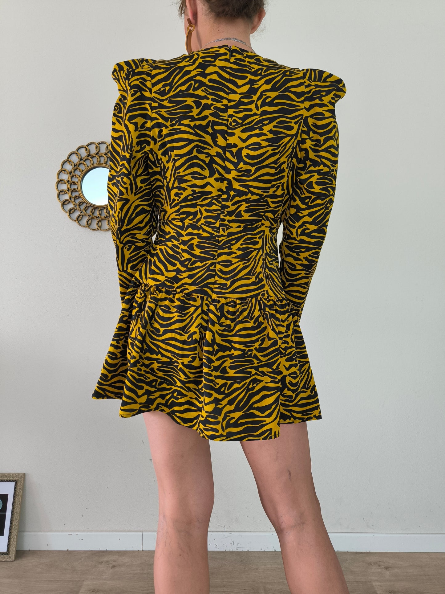 Abito fantasia tigrata Nasty Gal tg M