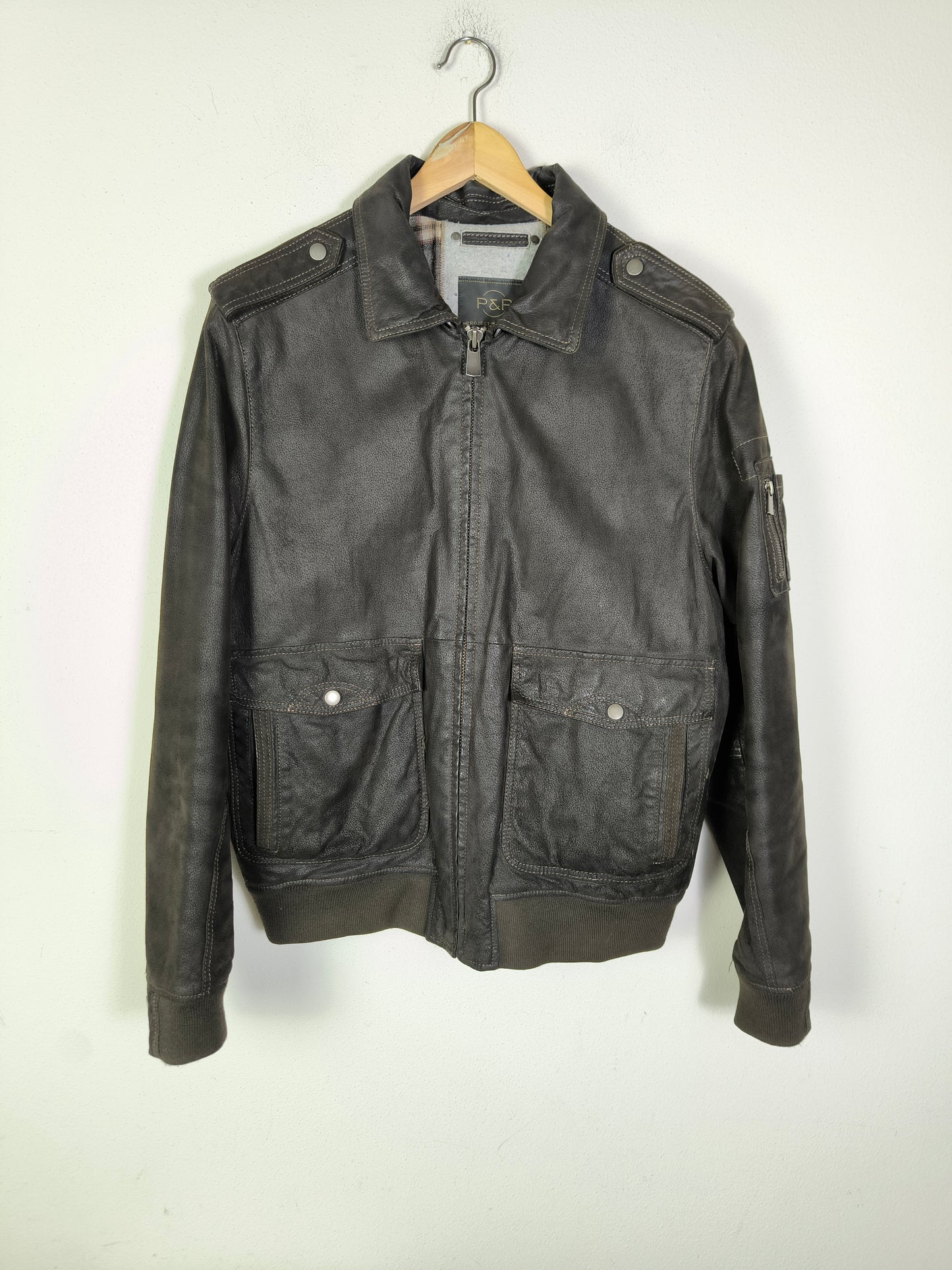 Giubbino in pelle unisex