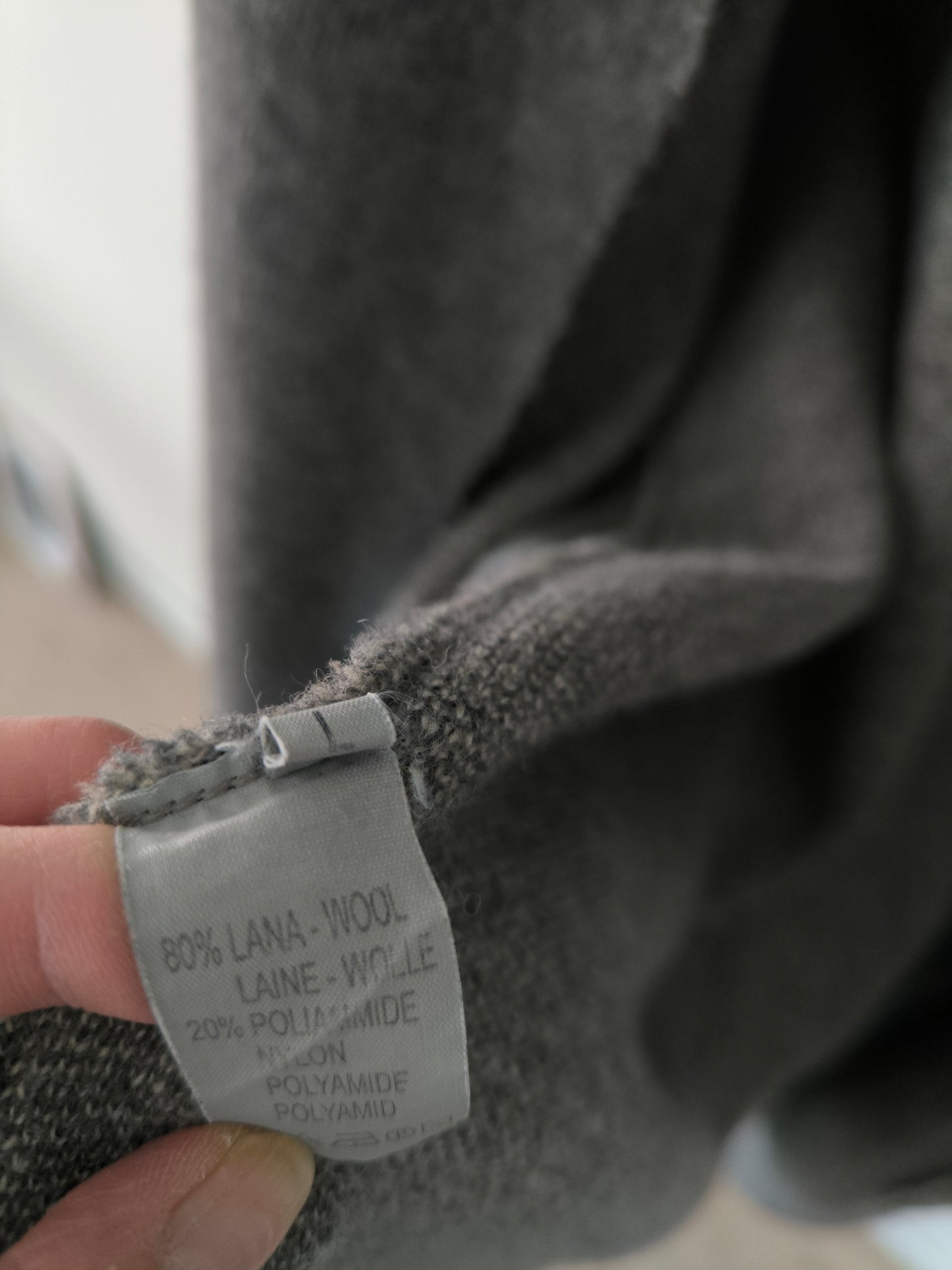 Cardigan Taviani lana grigia