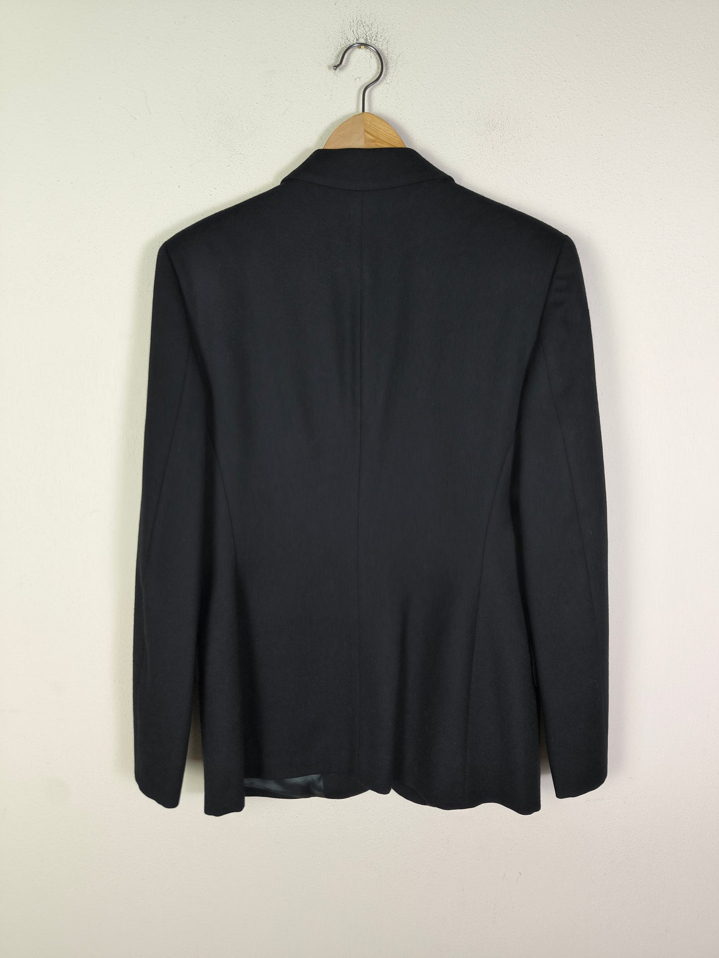 Blazer nero pura lana vergine tg 42