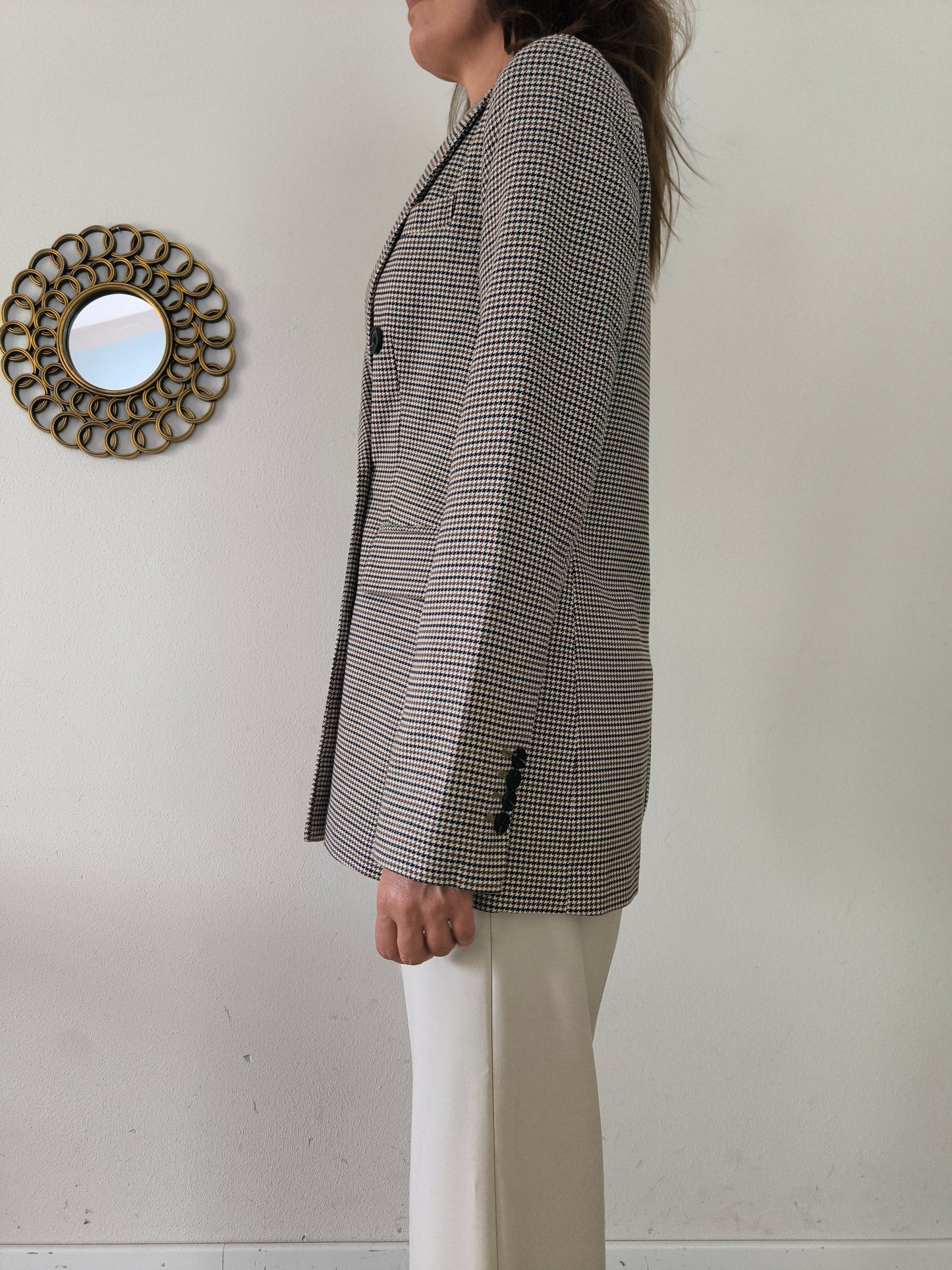 Blazer pied de poule Gina Tricot