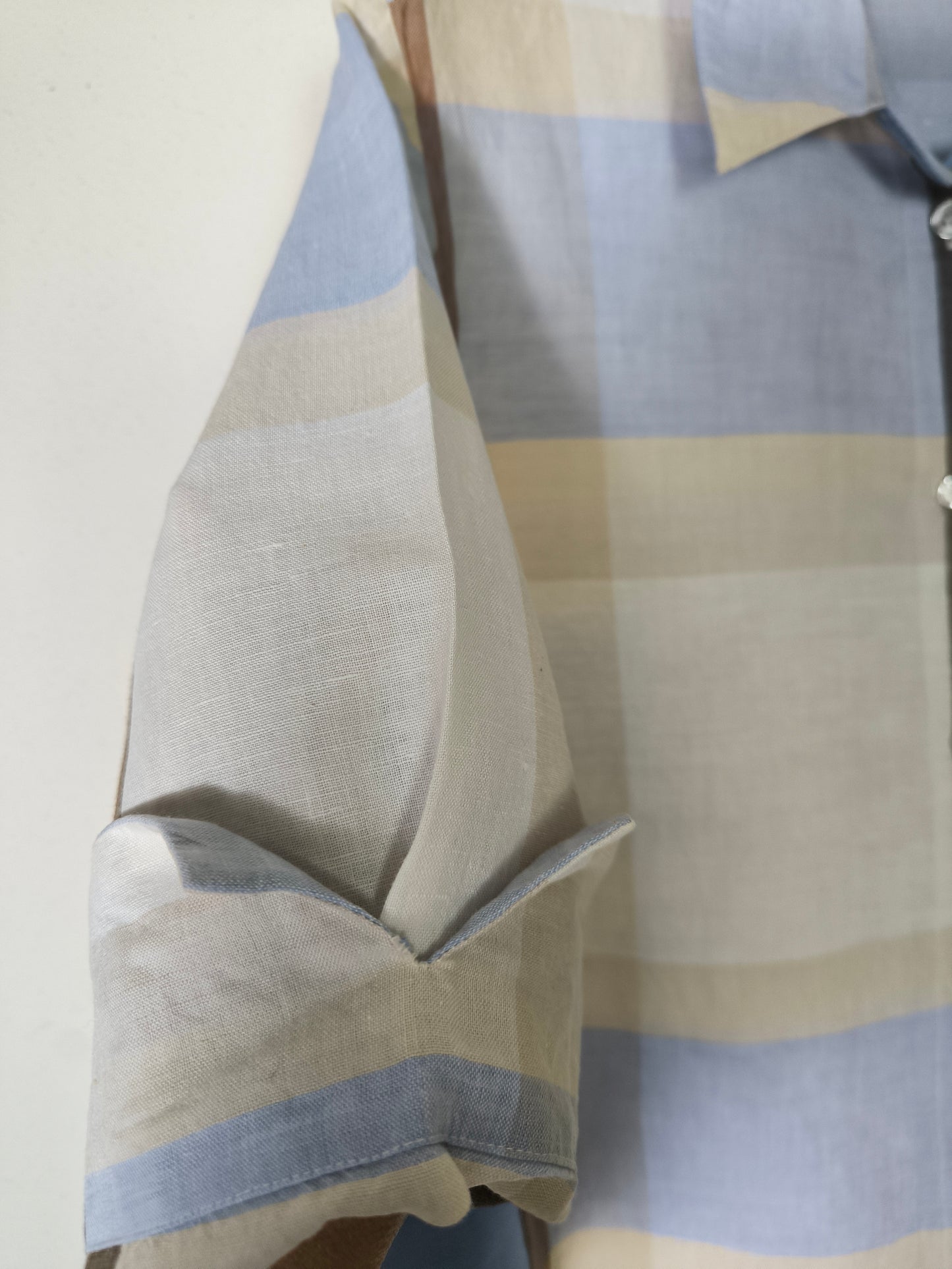 Camicia in cotone a quadri
