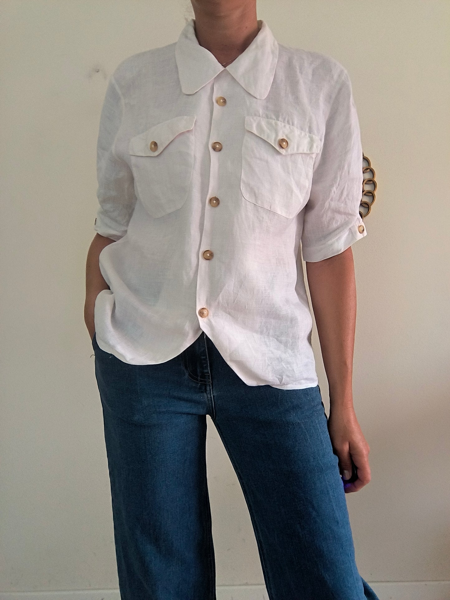 Camicia puro lino irlandese Blarney