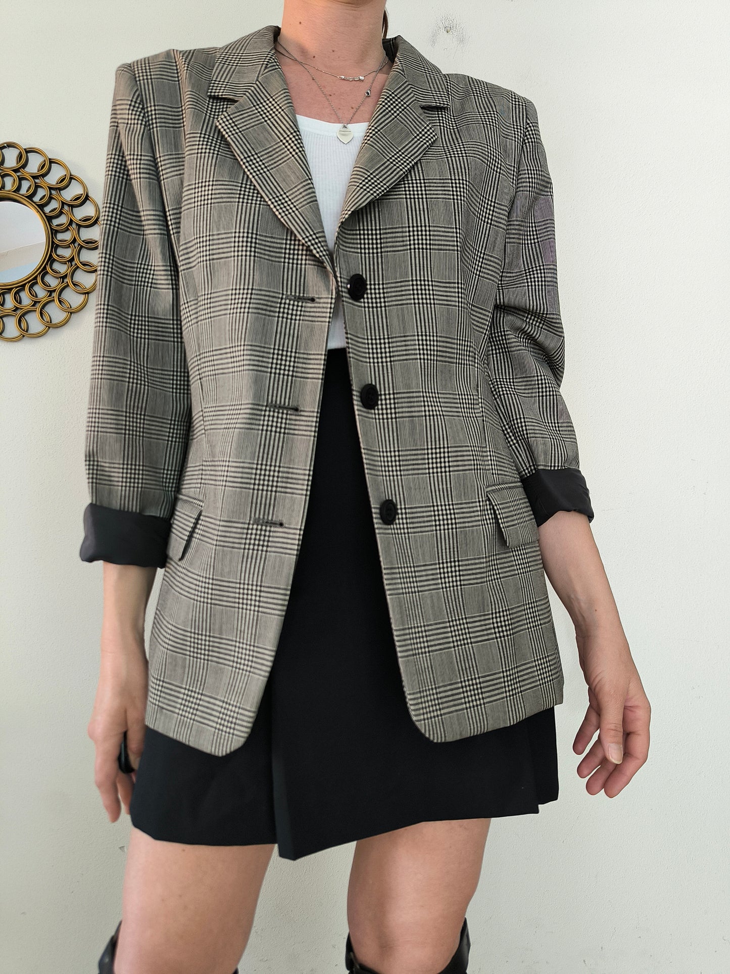 Blazer Pura lana Intrend Principe di Galles
