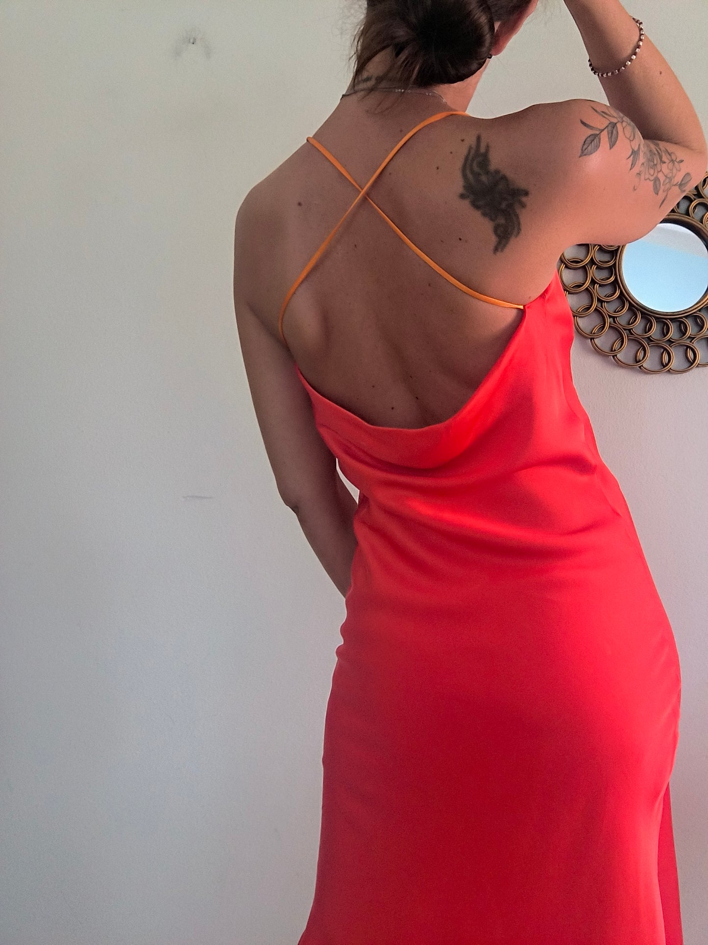 Slip dress Vicolo arancione