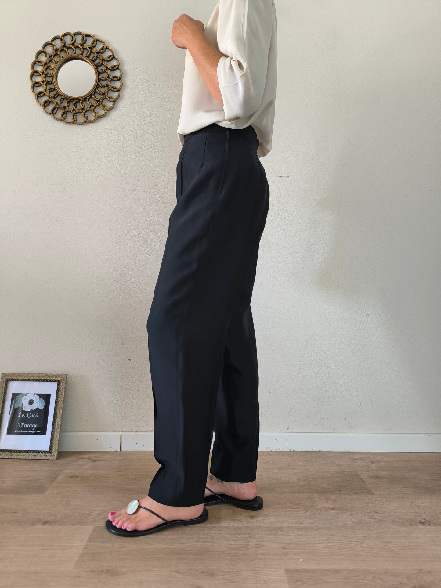 Pantalone Ferretti Studio Vintage nero