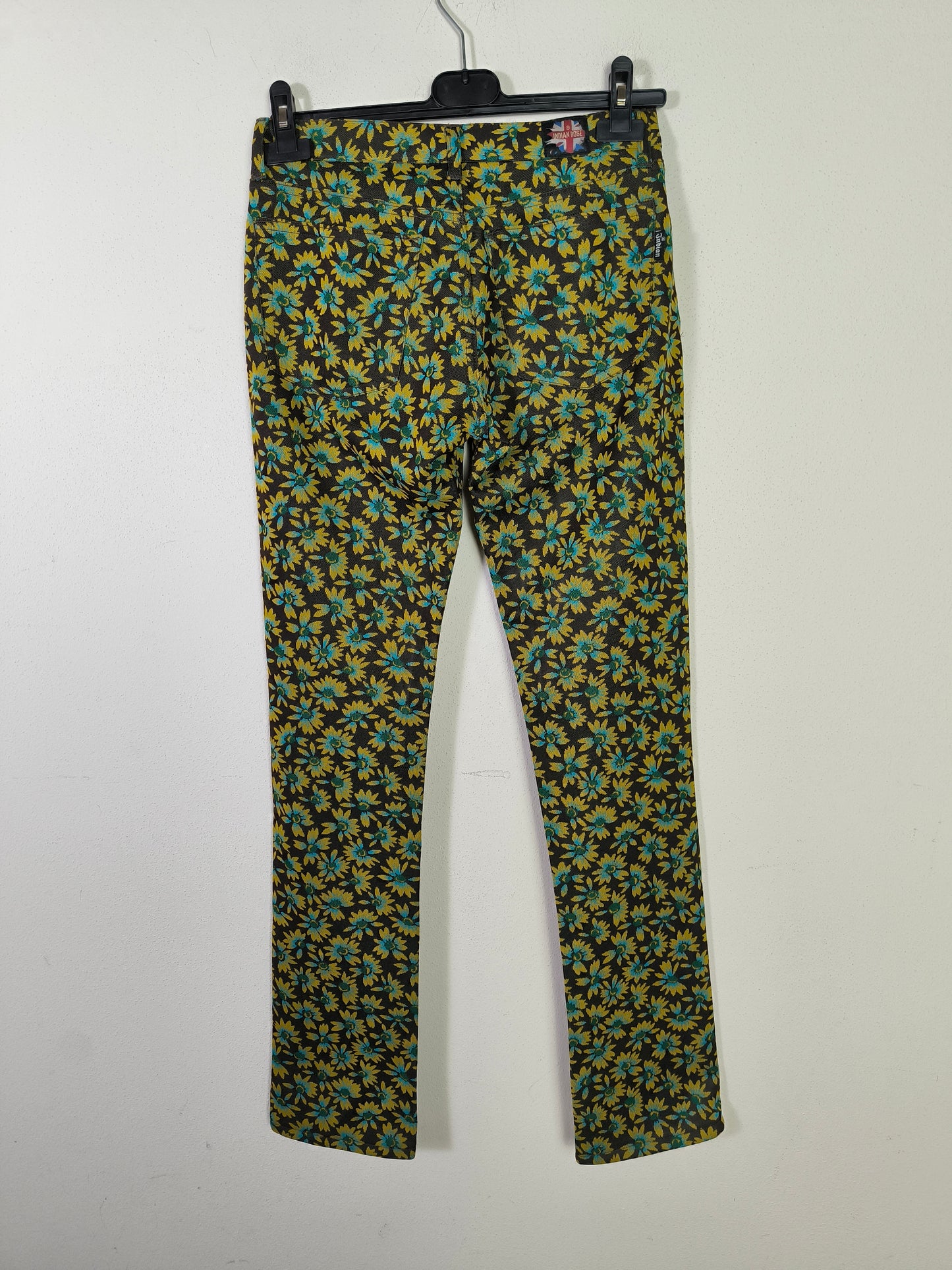 Pantalone tapestry Indian Rose tg S