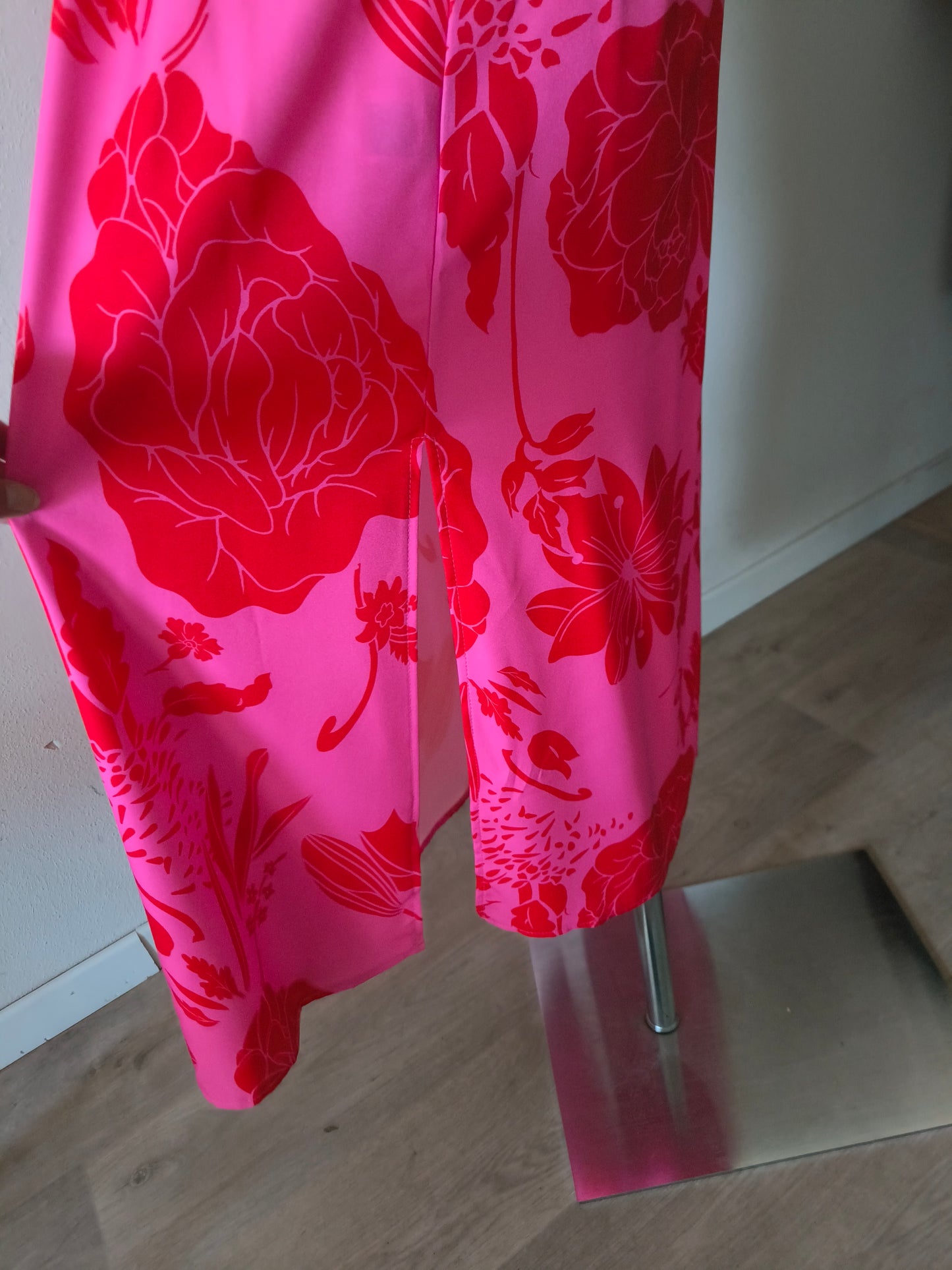 Abito rosa lungo tg U