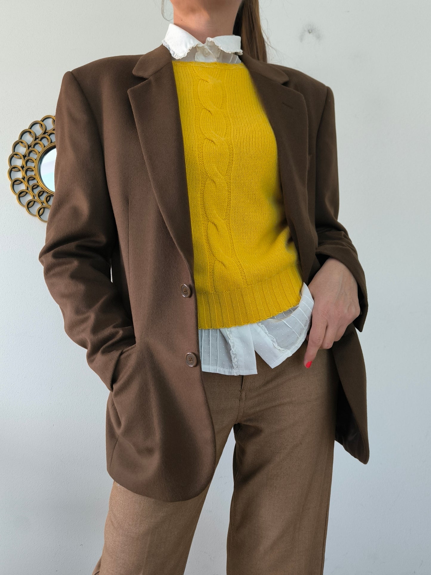Blazer Lord Milford England in lana e cashmere