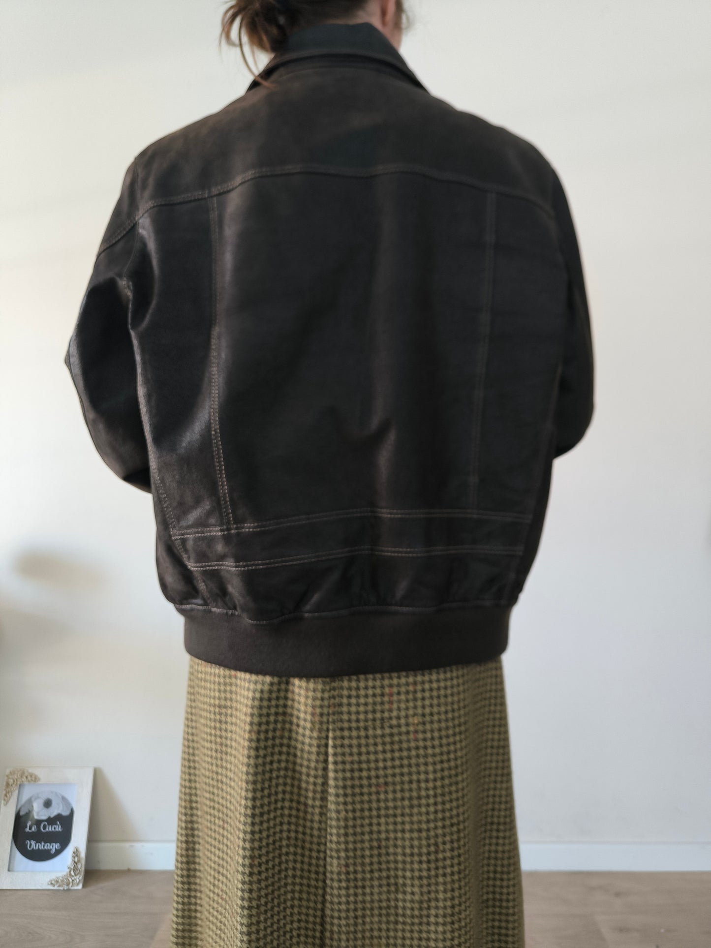 Giubbino in pelle unisex