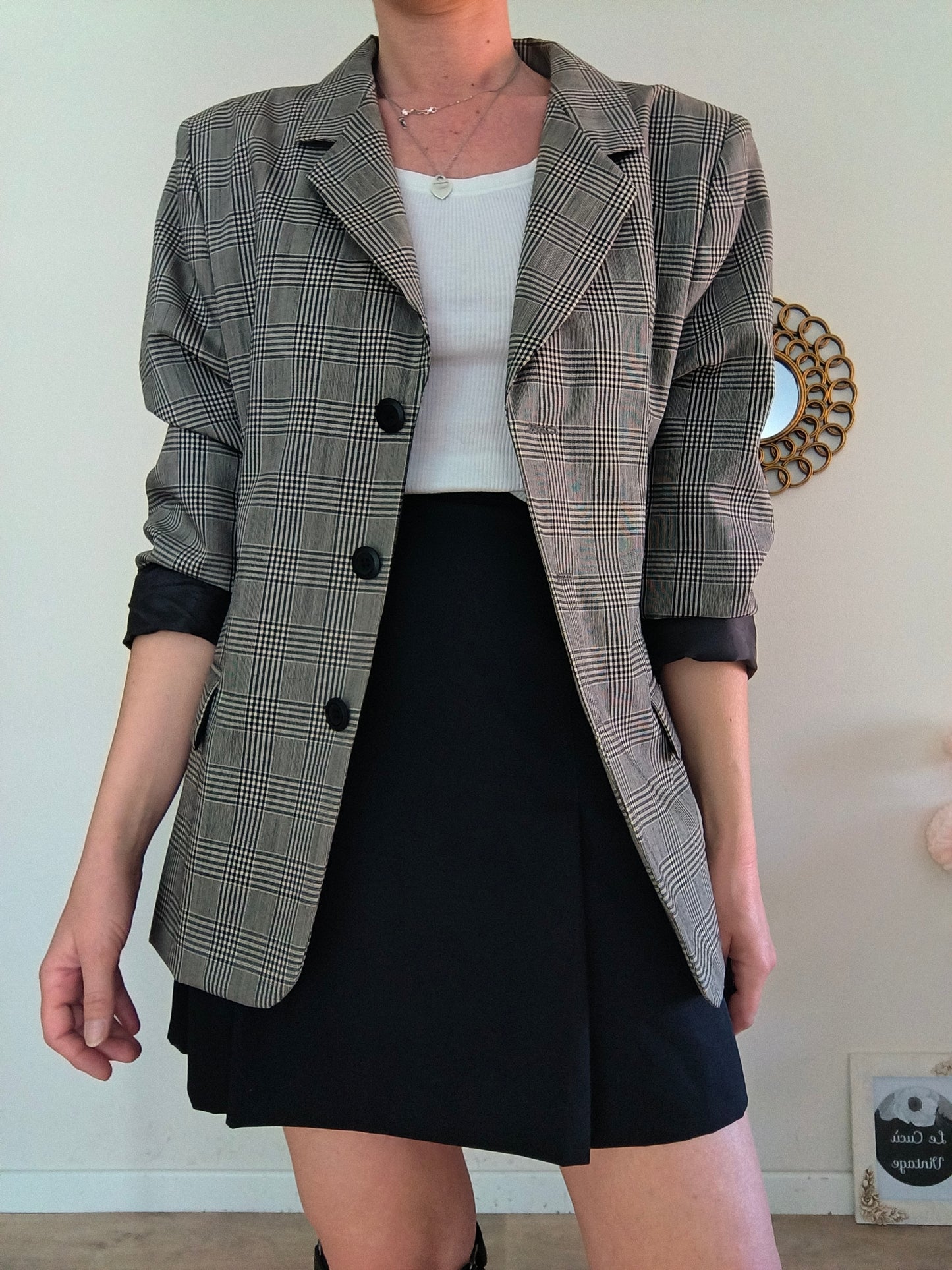 Blazer Pura lana Intrend Principe di Galles