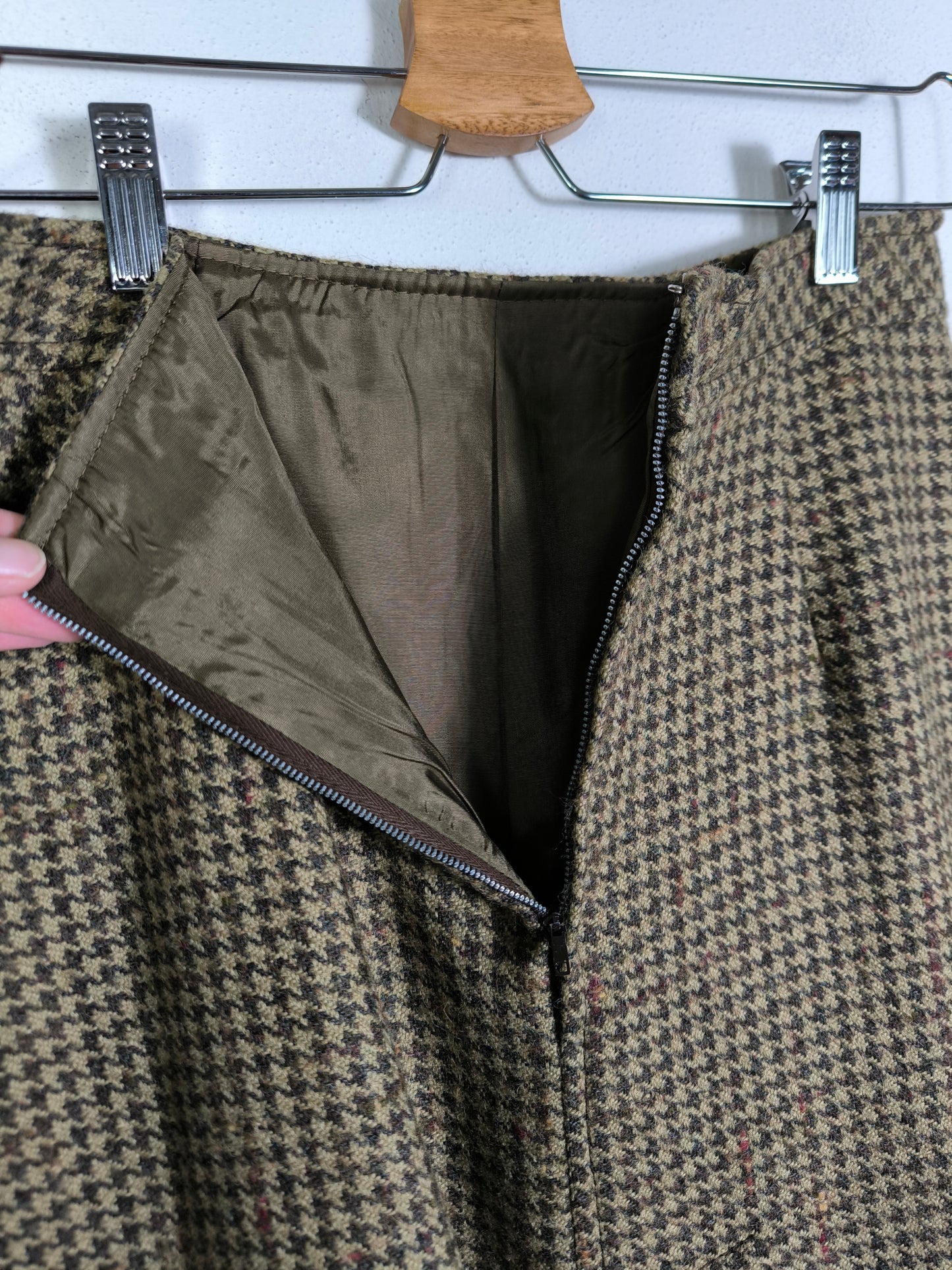 Gonna sartoriale anni 60 in lana tg M