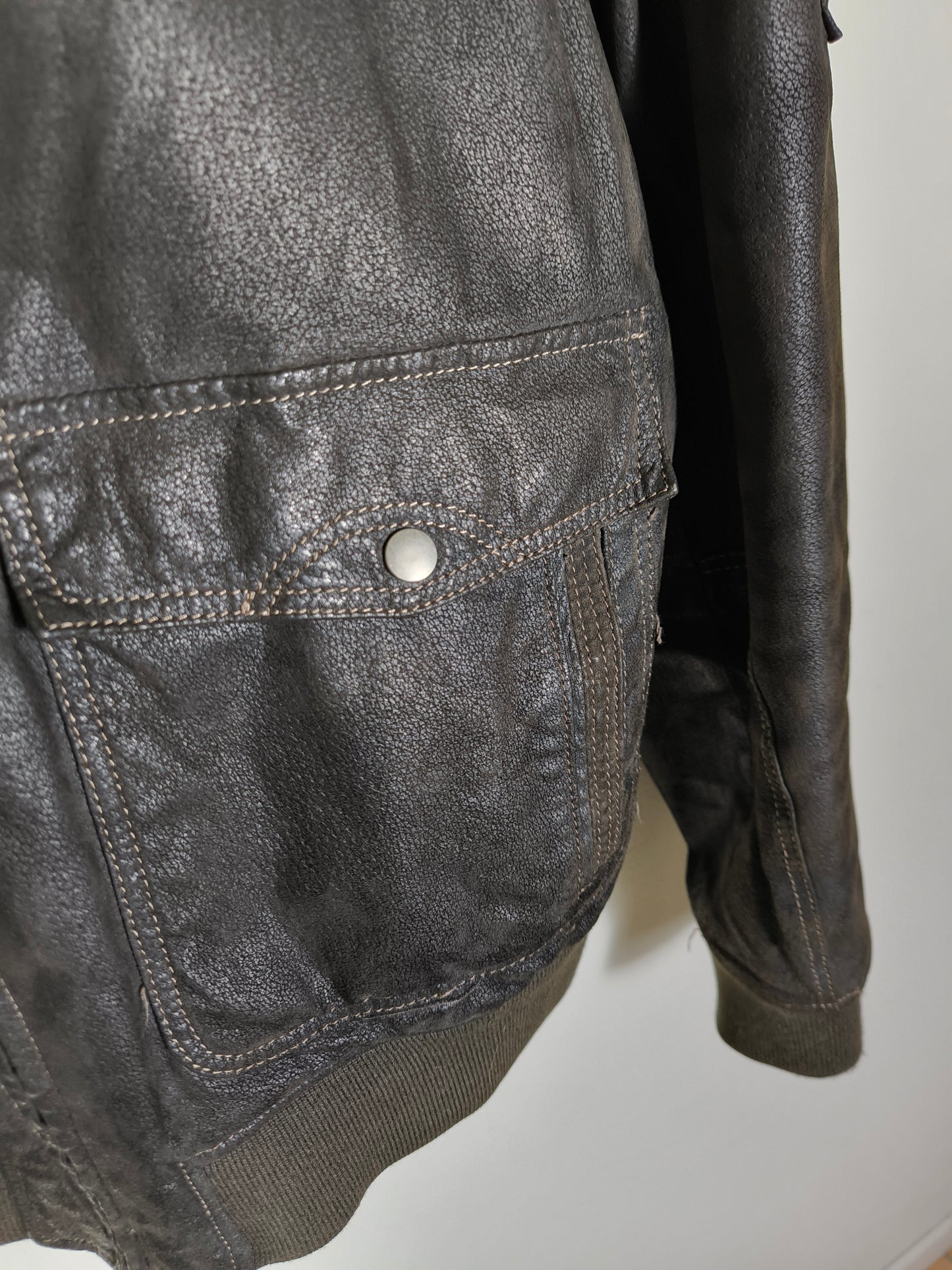 Giubbino in pelle unisex
