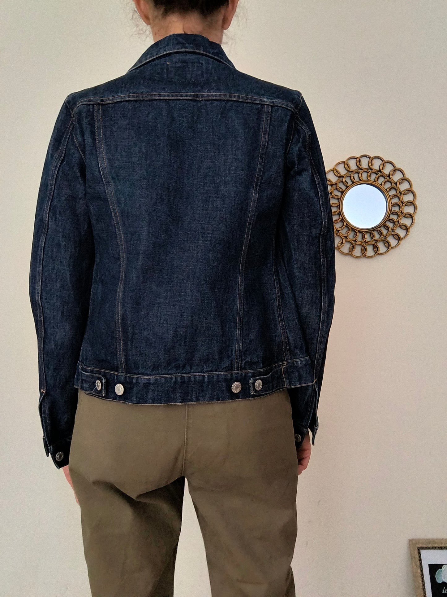 Giubbino in denim Helmut Lang tg S