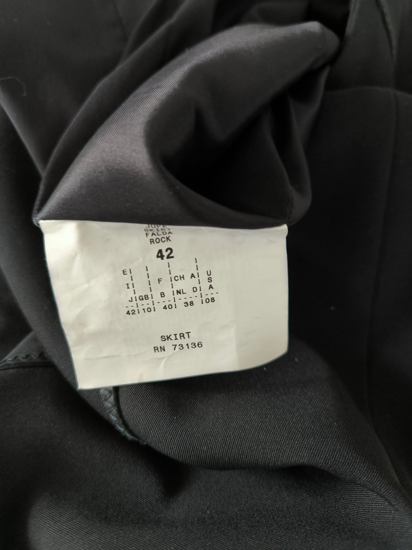 Gonna Max&co con inserti in vera pelle