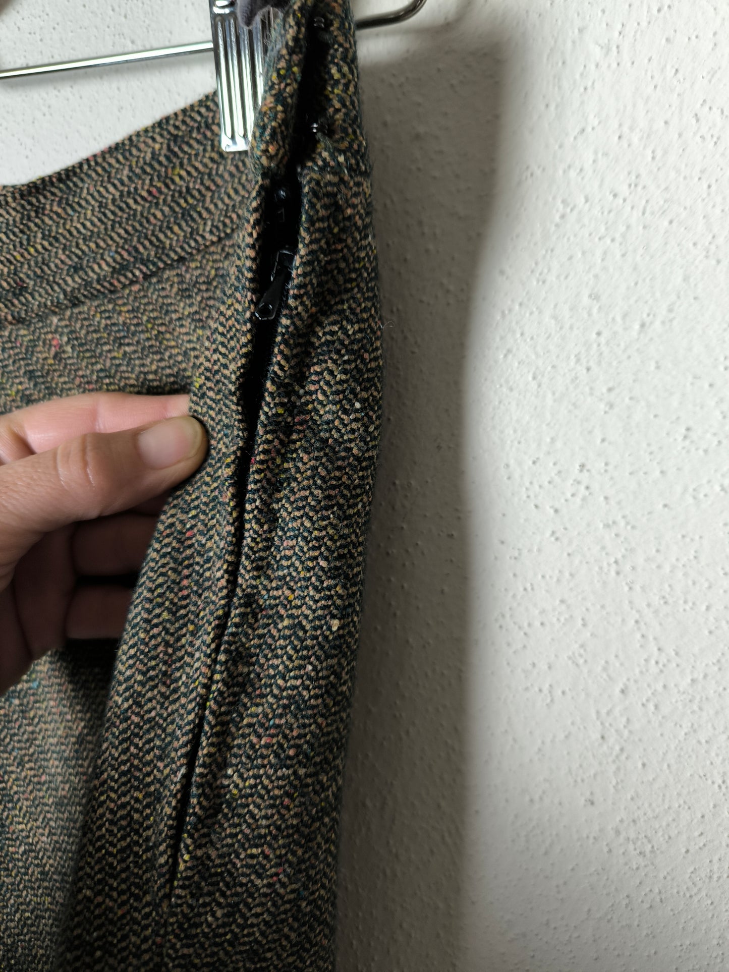 Gonna anni 50 in tweed tg M
