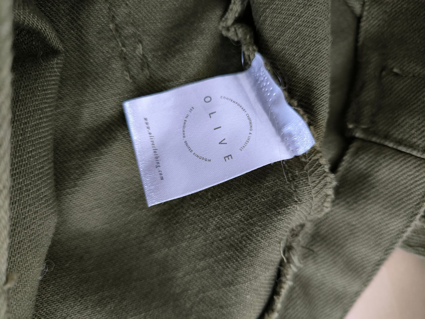 Abito salopette Olive tg M