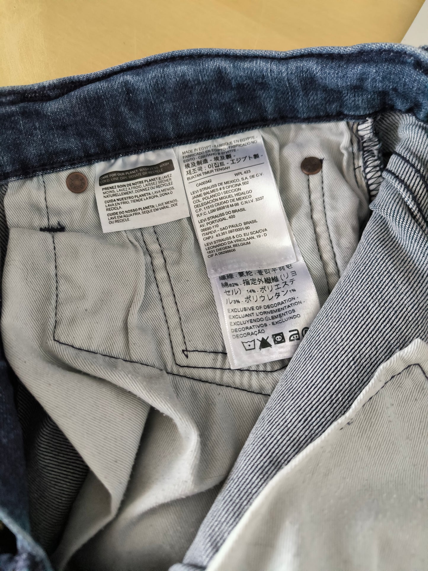 Levi's vintage 34x34 mod 519