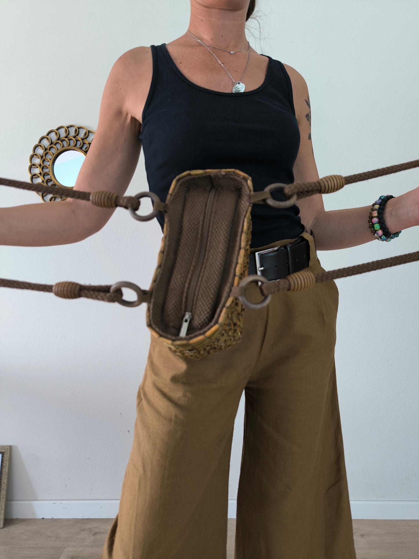 Borsetta vintage in paglia