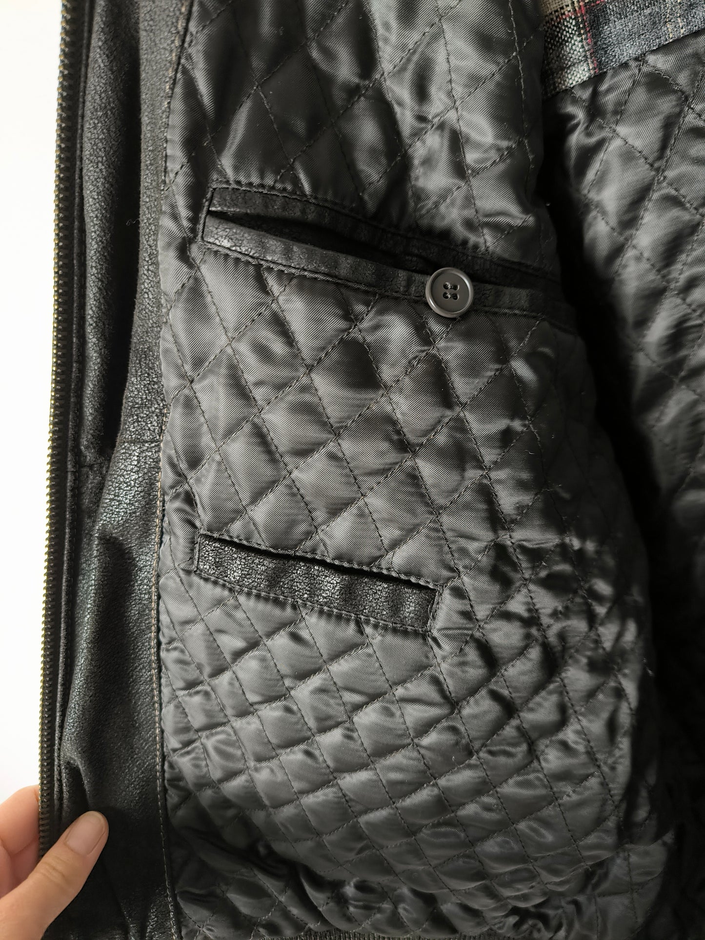 Giubbino in pelle unisex